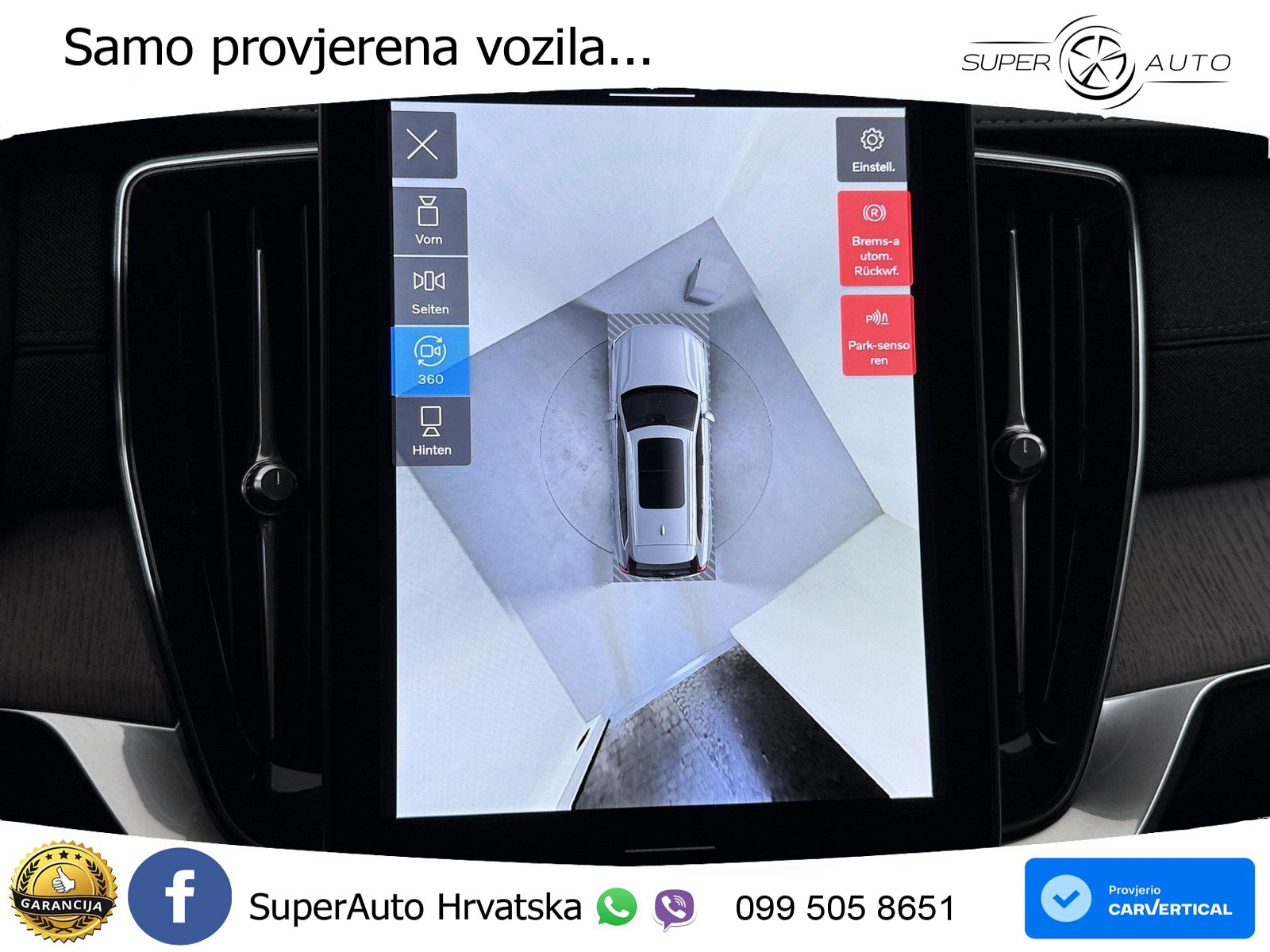 Volvo XC90 2.0 T8 AWD Automatic ZRAČNI+ACC+GR SJED+KAM+PANO