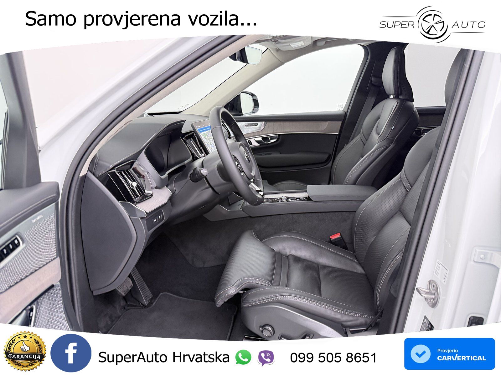 Volvo XC90 2.0 T8 AWD Automatic ZRAČNI+ACC+GR SJED+KAM+PANO