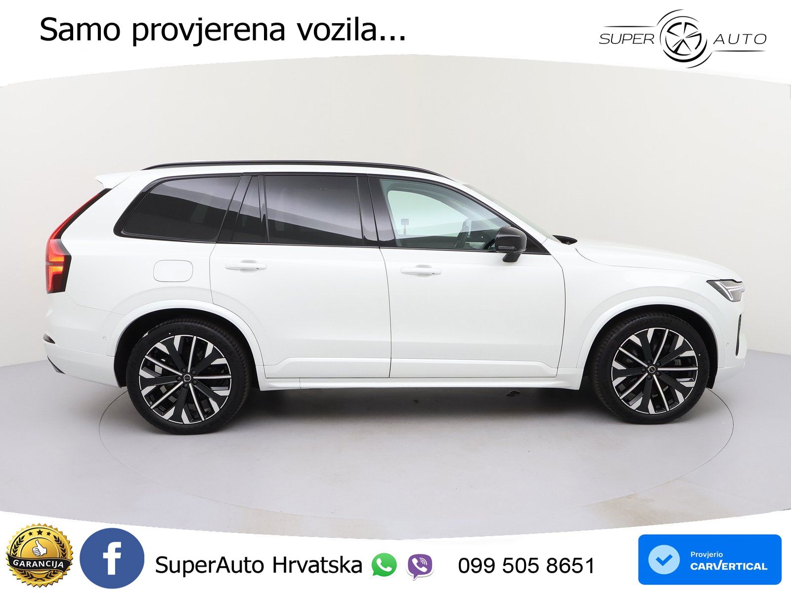 Volvo XC90 2.0 T8 AWD Automatic ZRAČNI+ACC+GR SJED+KAM+PANO