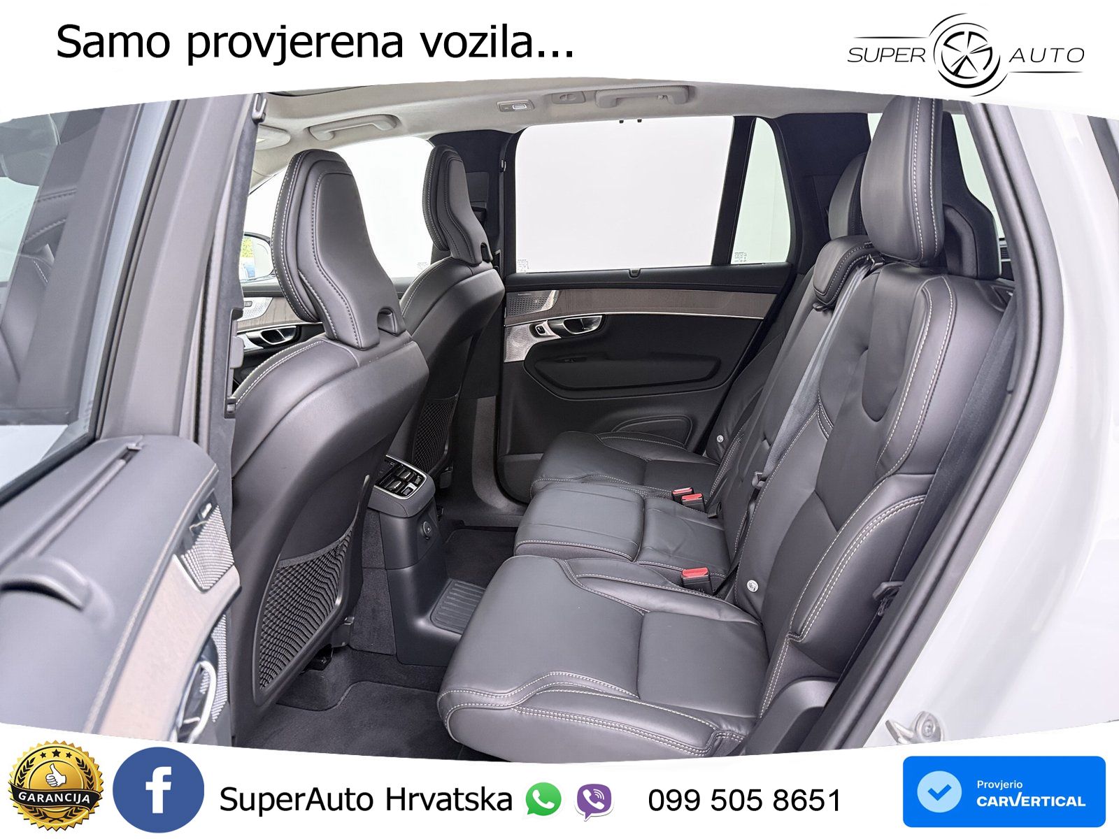 Volvo XC90 2.0 T8 AWD Automatic ZRAČNI+ACC+GR SJED+KAM+PANO