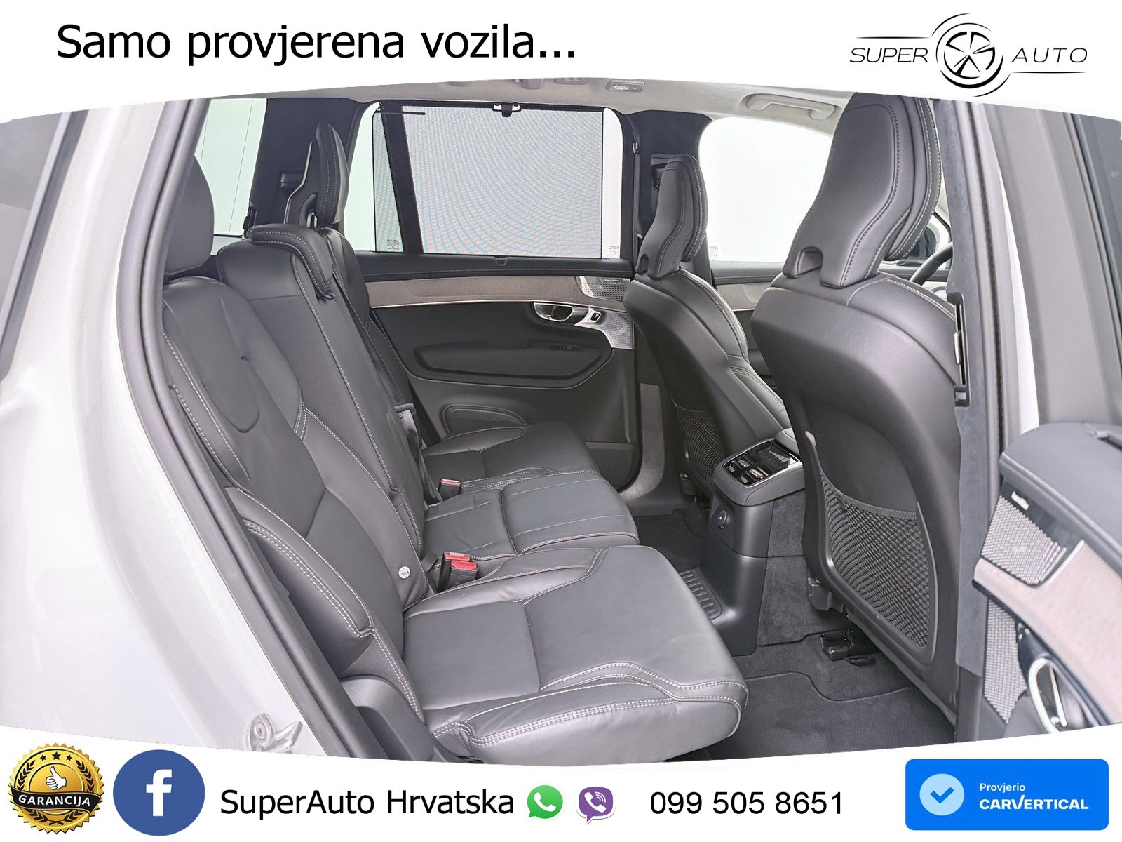 Volvo XC90 2.0 T8 AWD Automatic ZRAČNI+ACC+GR SJED+KAM+PANO