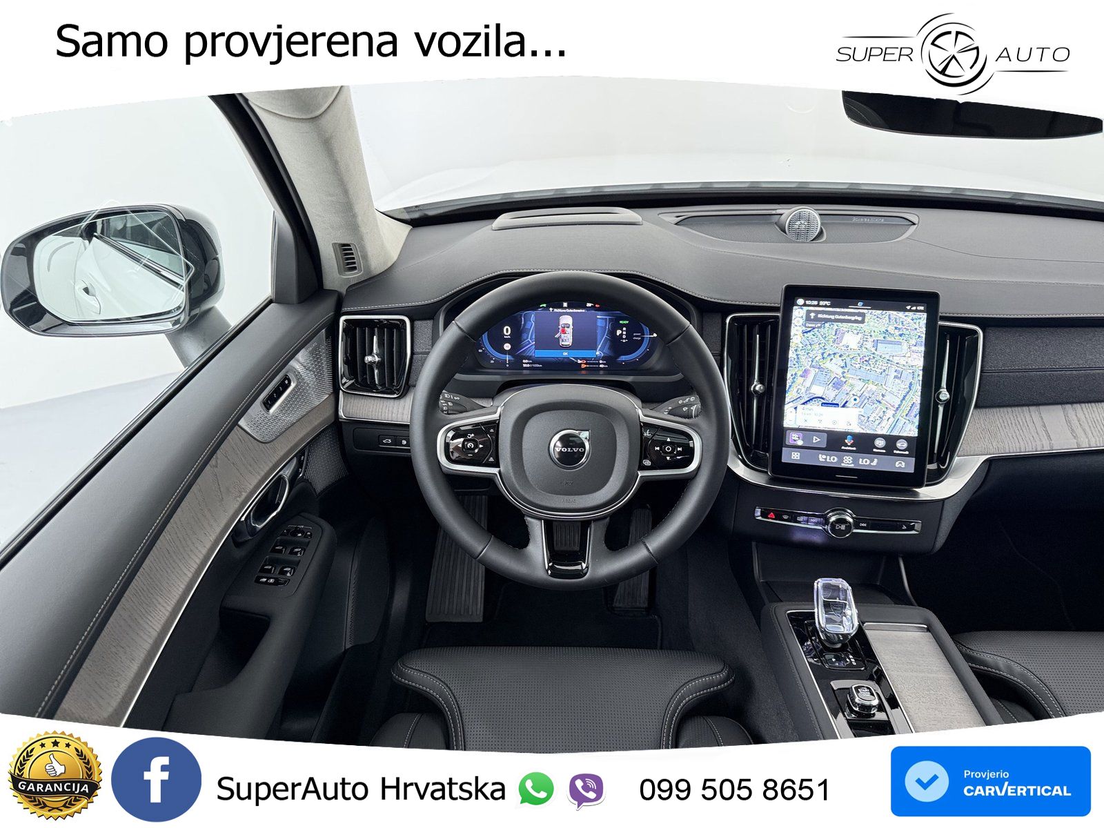 Volvo XC90 2.0 T8 AWD Automatic ZRAČNI+ACC+GR SJED+KAM+PANO