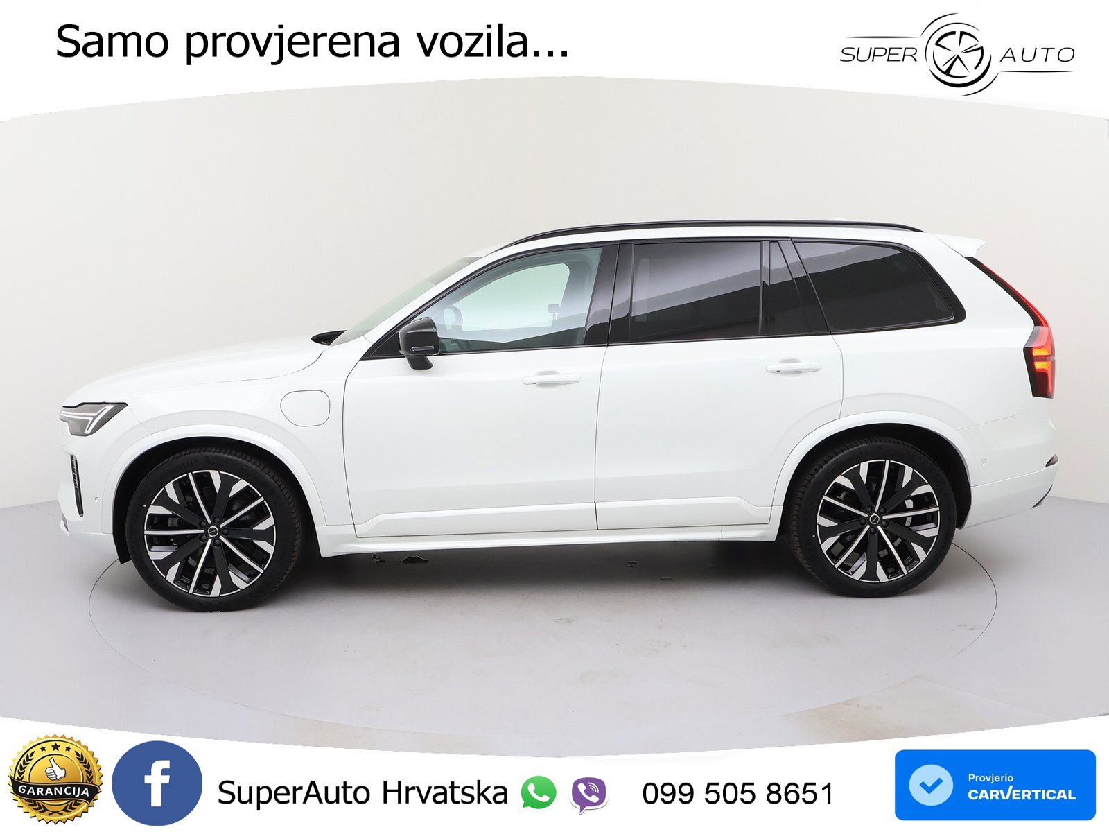 Volvo XC90 2.0 T8 AWD Automatic ZRAČNI+ACC+GR SJED+KAM+PANO