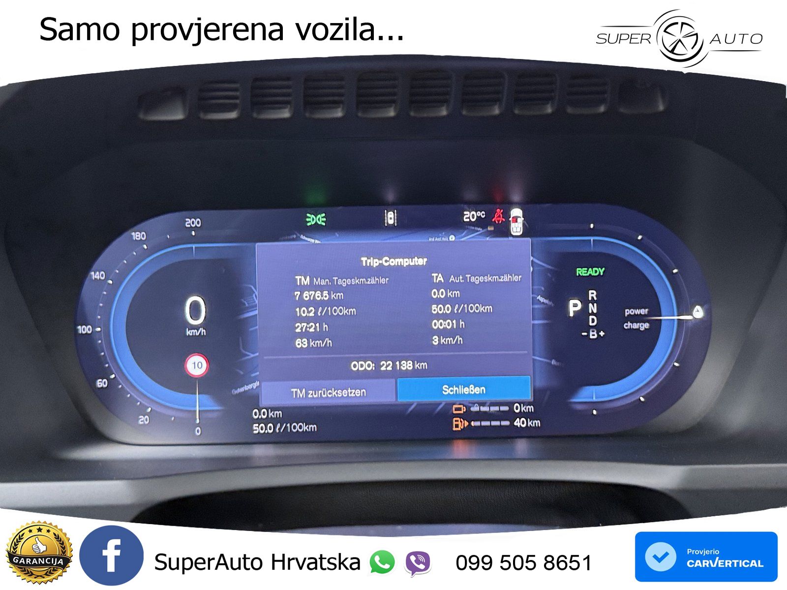 Volvo XC90 2.0 T8 AWD Automatic ZRAČNI+ACC+GR SJED+KAM+PANO