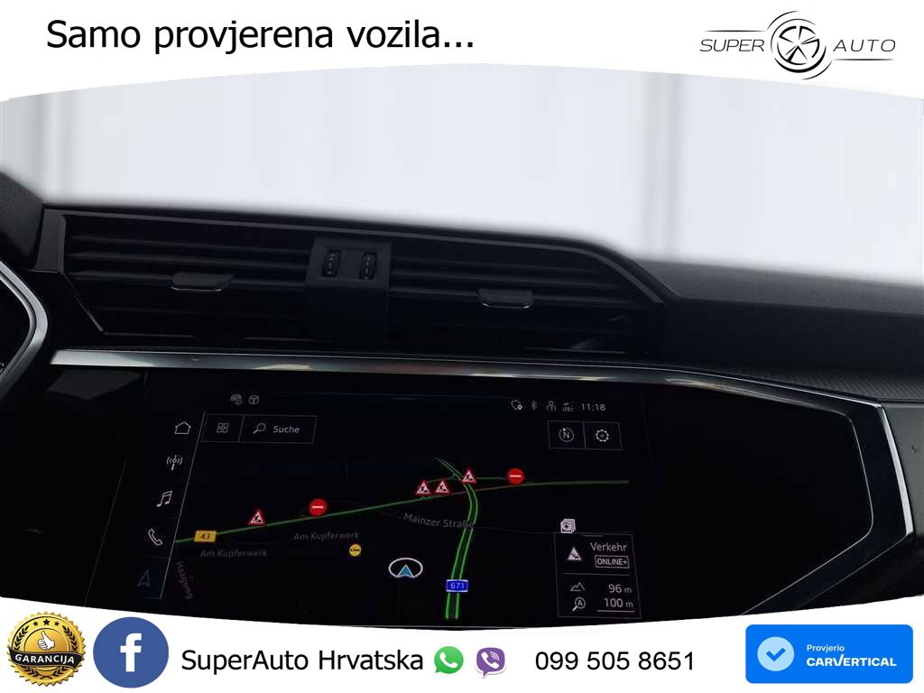 Audi Q3 35 TFSI (150 KS) S line MATRIX+GR SJED+KAM