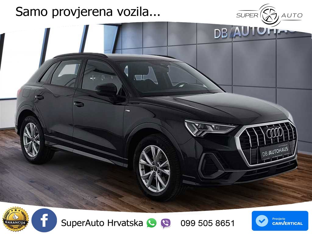 Audi Q3 35 TFSI (150 KS) S line MATRIX+GR SJED+KAM