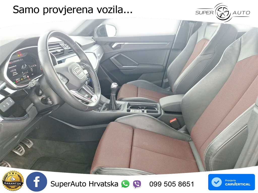 Audi Q3 35 TFSI (150 KS) S line MATRIX+GR SJED+KAM