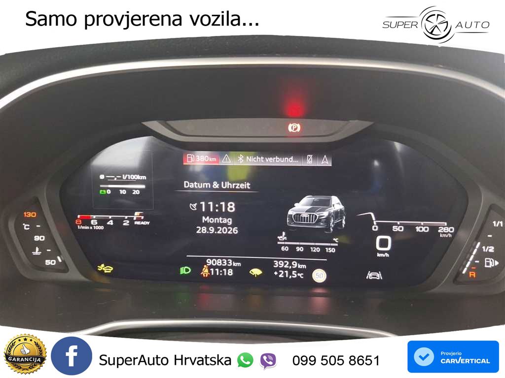 Audi Q3 35 TFSI (150 KS) S line MATRIX+GR SJED+KAM