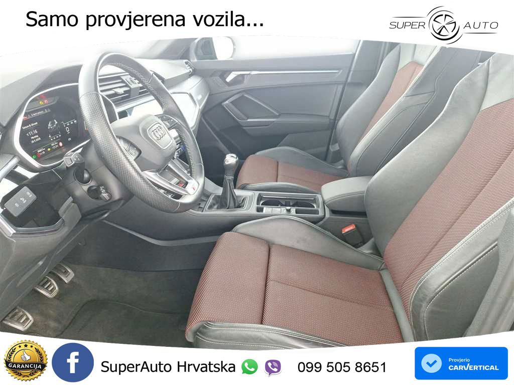 Audi Q3 35 TFSI (150 KS) S line MATRIX+GR SJED+KAM