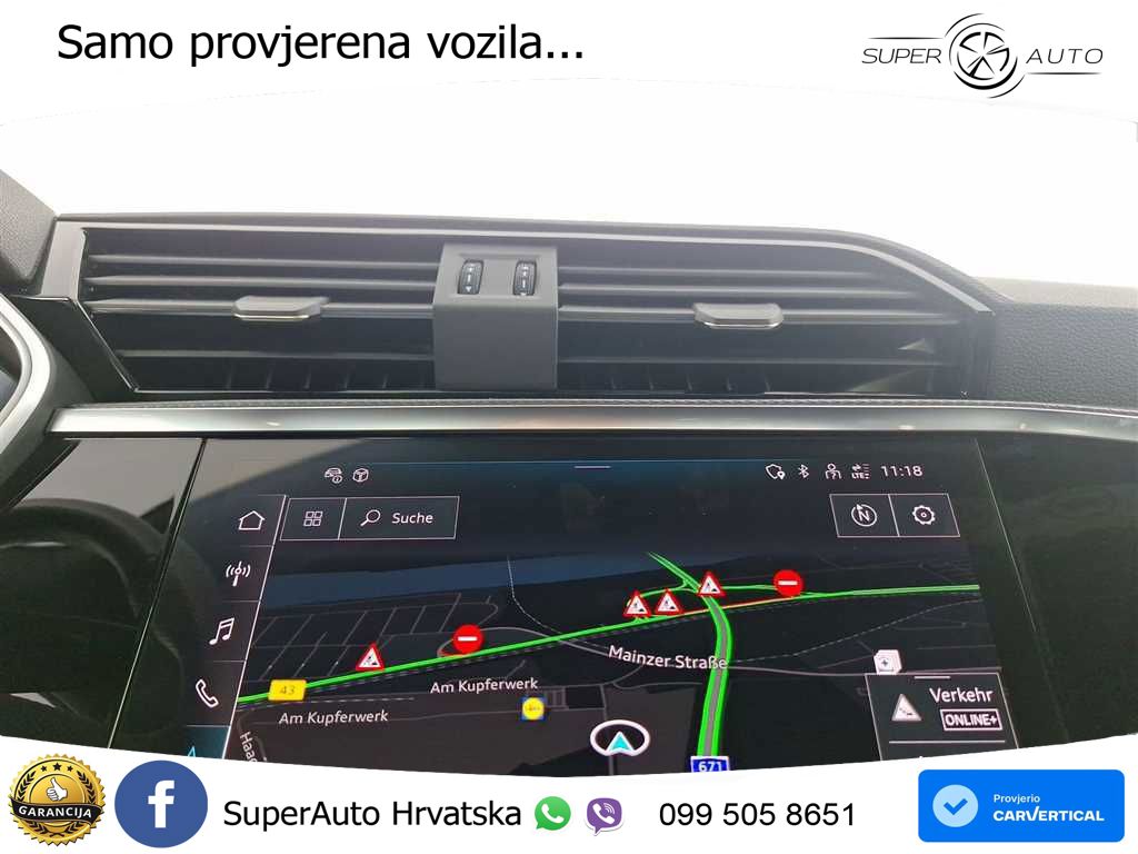 Audi Q3 35 TFSI (150 KS) S line MATRIX+GR SJED+KAM