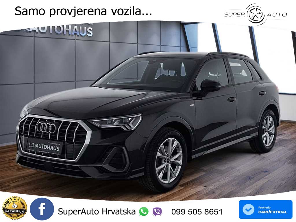 Audi Q3 35 TFSI (150 KS) S line MATRIX+GR SJED+KAM