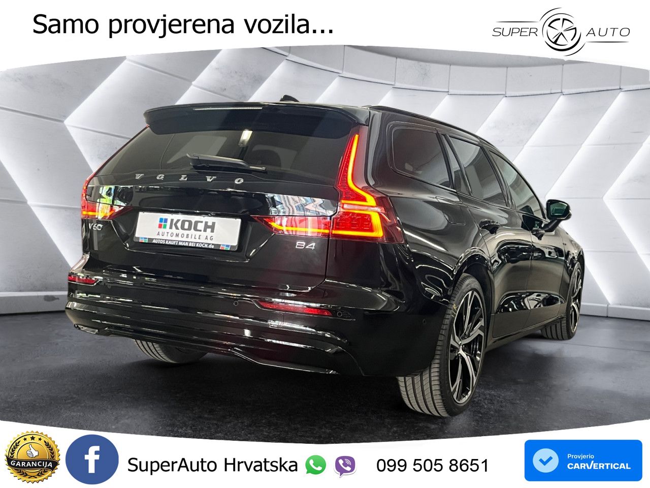 Volvo V60 2.0 B4 Benzin DCT ACC+GR SJED+360+PANO