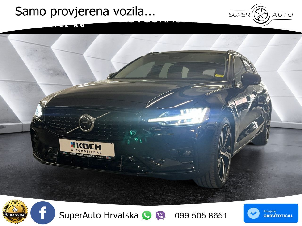 Volvo V60 2.0 B4 Benzin DCT ACC+GR SJED+360+PANO