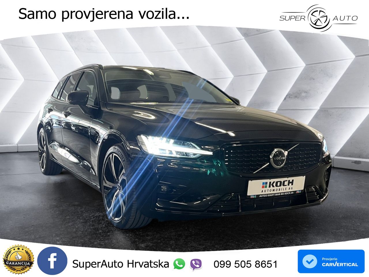 Volvo V60 2.0 B4 Benzin DCT ACC+GR SJED+360+PANO