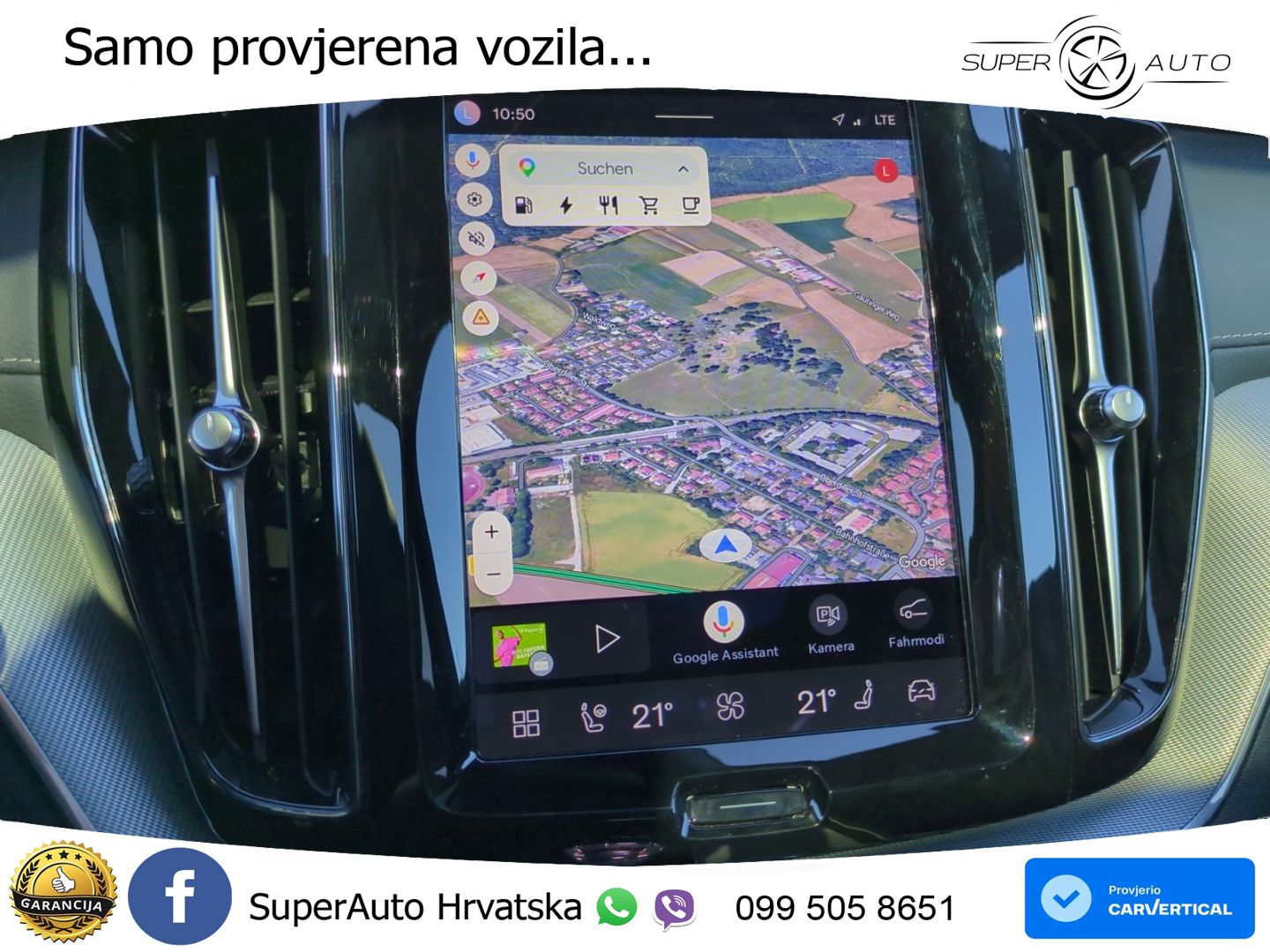 Volvo XC60 T8 AWD Geartronic ZRAČNI+ACC+GR SJED+KAM+PANO