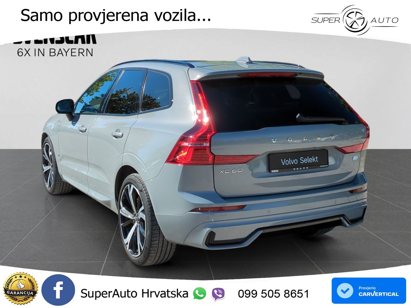 Volvo XC60 T8 AWD Geartronic ZRAČNI+ACC+GR SJED+KAM+PANO