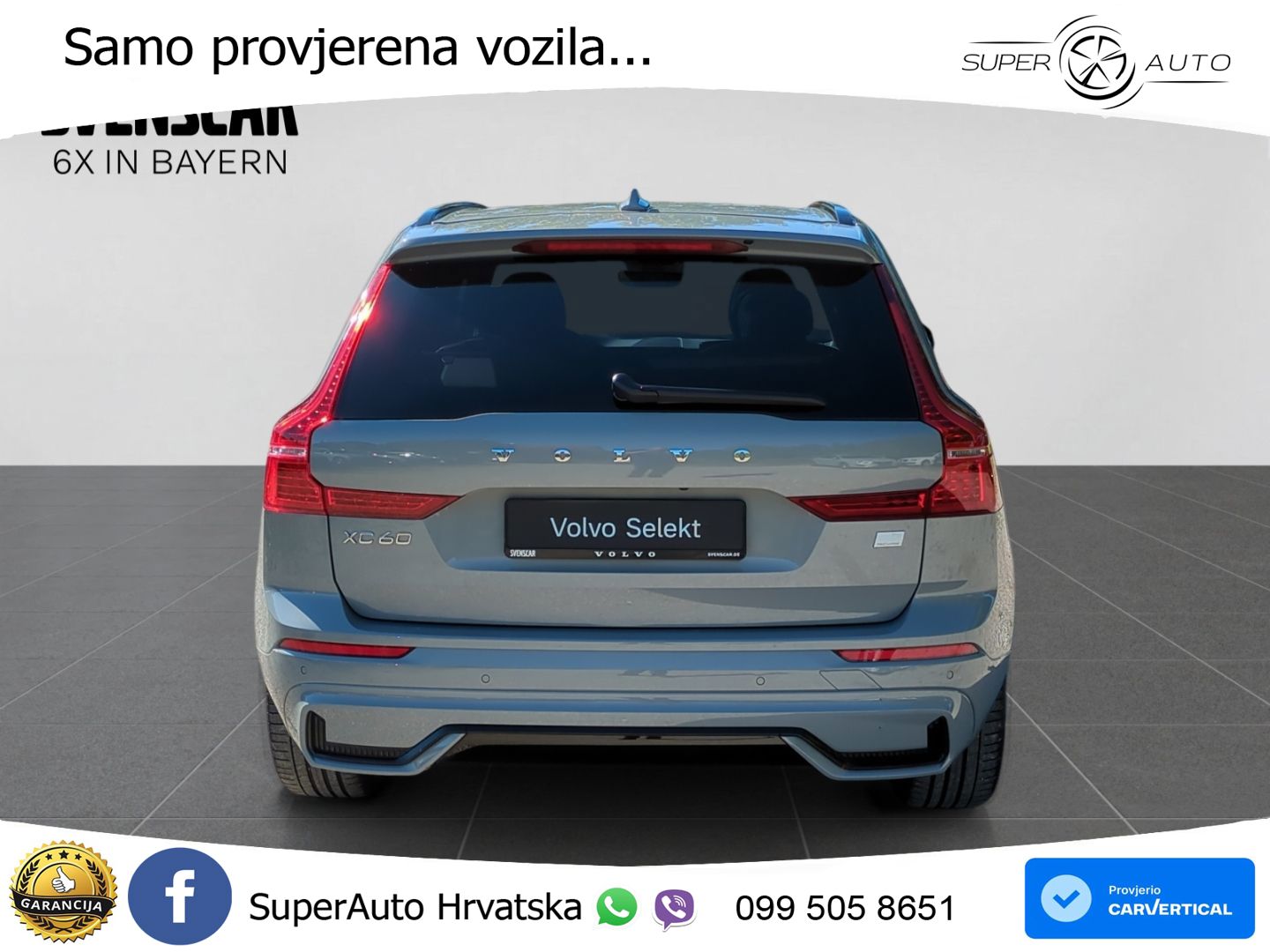 Volvo XC60 T8 AWD Geartronic ZRAČNI+ACC+GR SJED+KAM+PANO