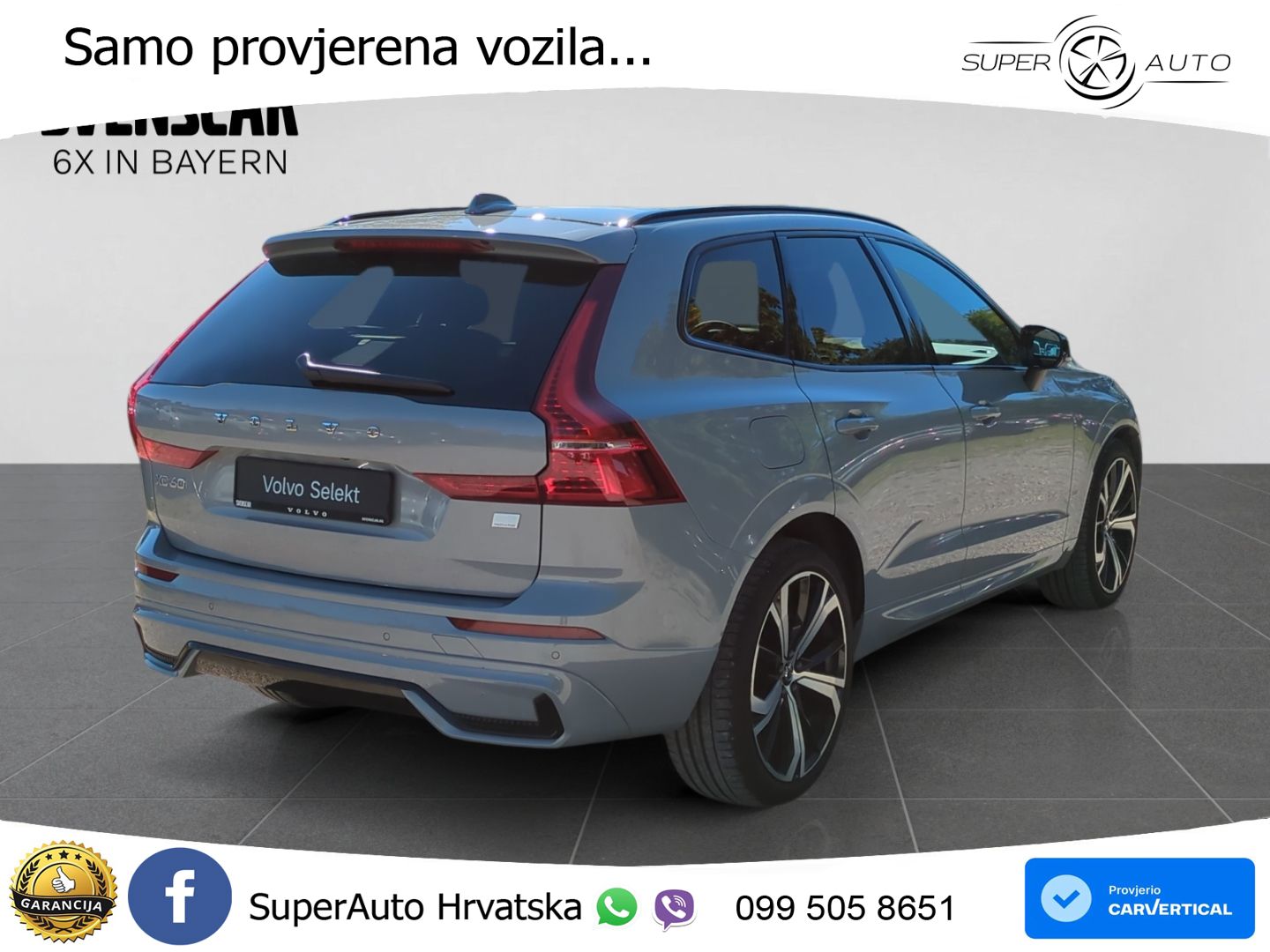 Volvo XC60 T8 AWD Geartronic ZRAČNI+ACC+GR SJED+KAM+PANO