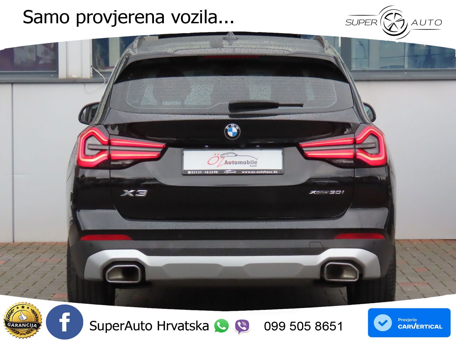 BMW X3 30i xDrive Steptronic