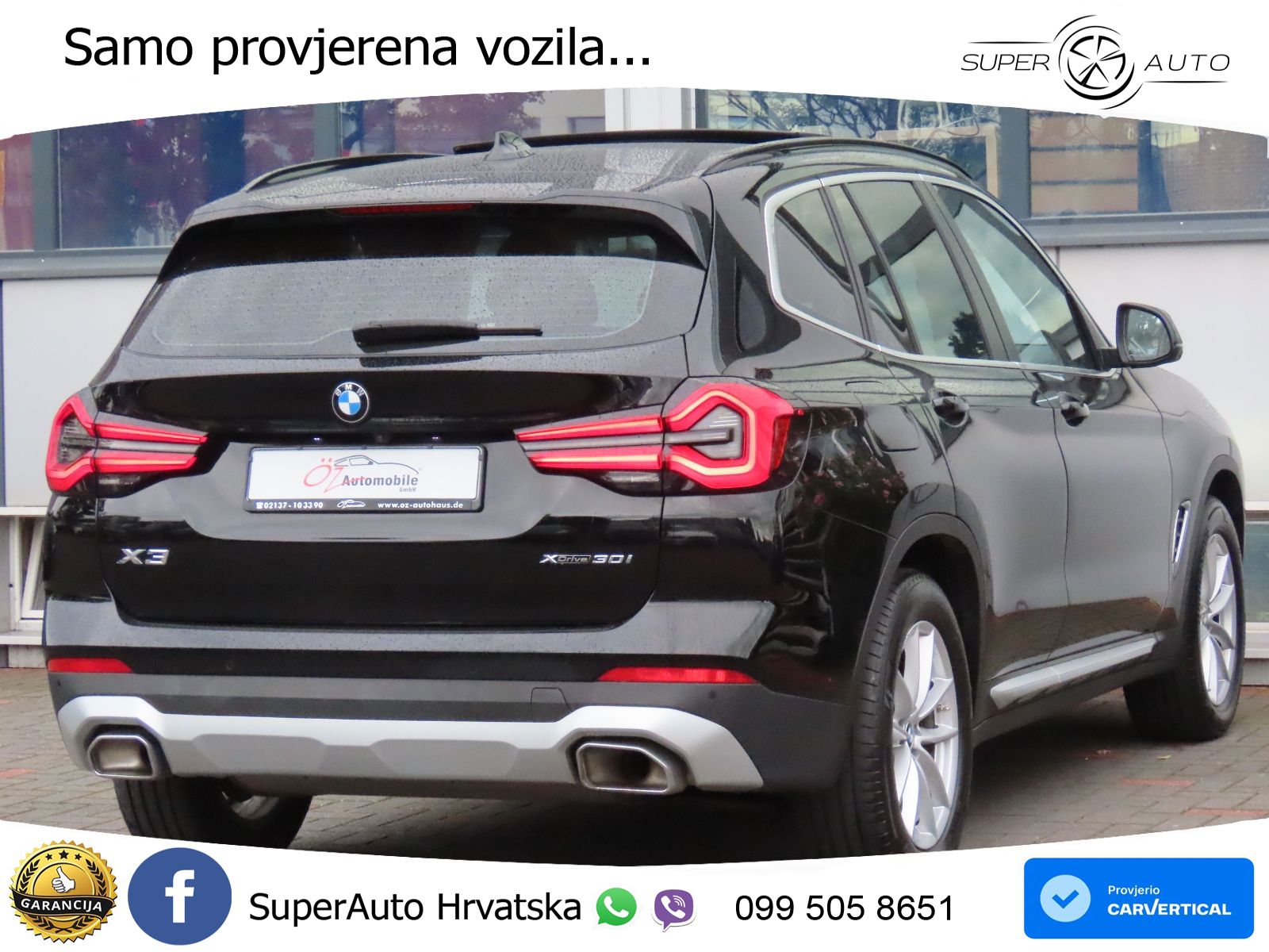 BMW X3 30i xDrive Steptronic