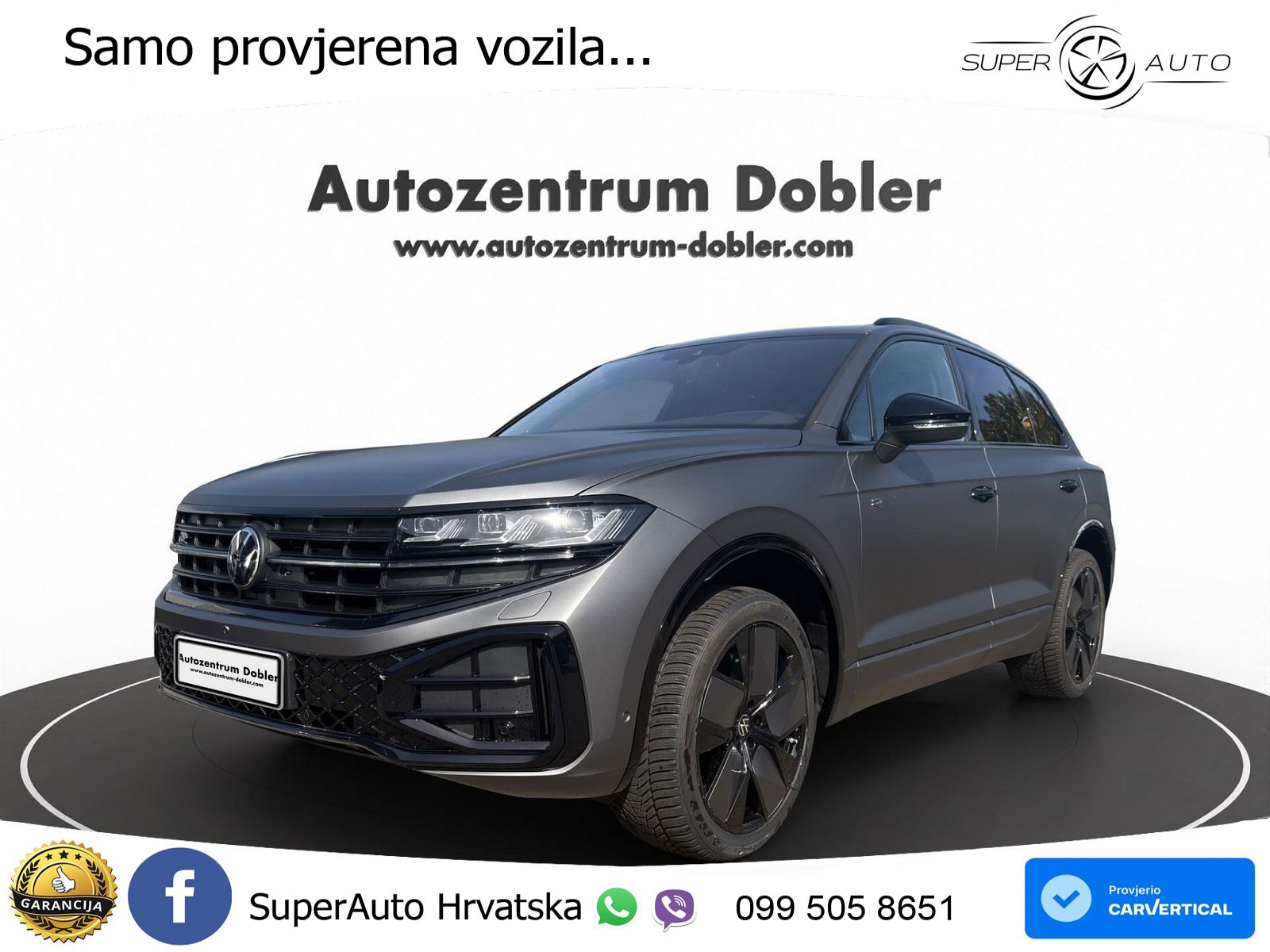 Volkswagen Touareg 3.0 V6 TDI (286 KS) 4MOTION Tiptronic LED+GR SJED+ACC
