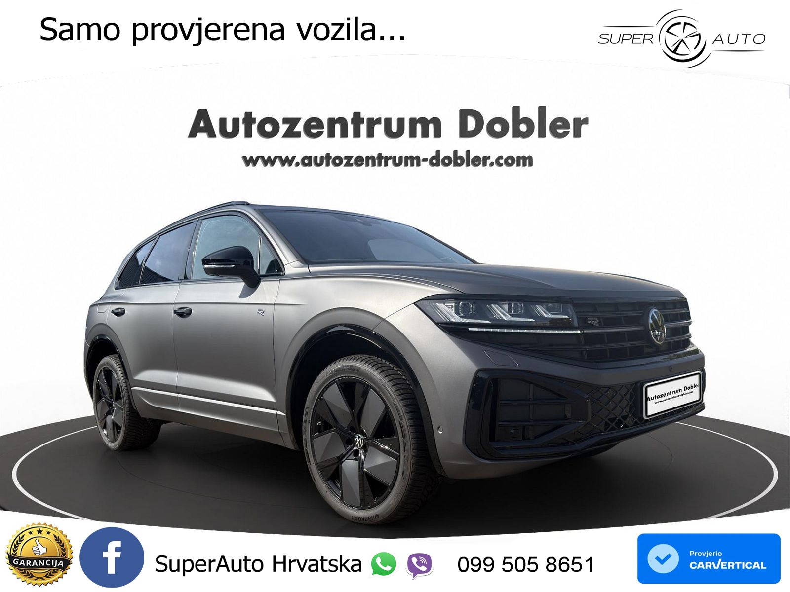 Volkswagen Touareg 3.0 V6 TDI (286 KS) 4MOTION Tiptronic LED+GR SJED+ACC