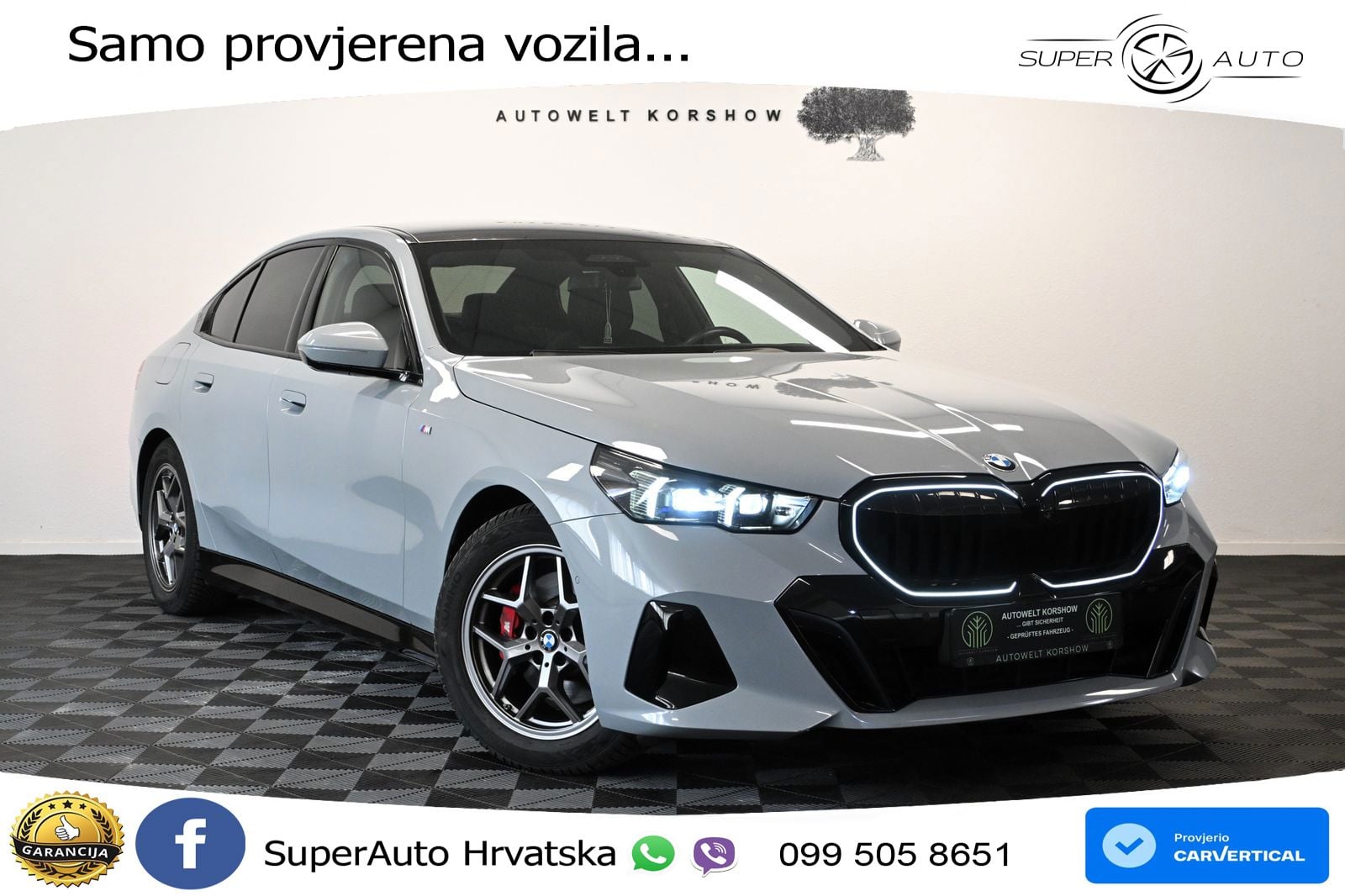 BMW 520d (197 KS) Steptronic M Sport ACC+HEAD+4xGR SJED+360+PANO