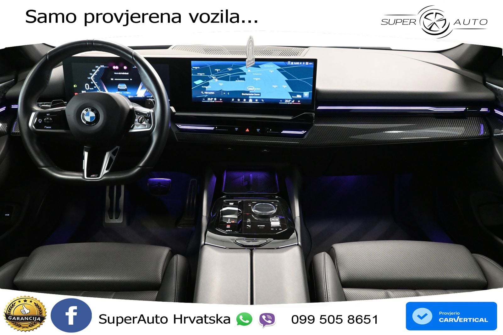 BMW 520d (197 KS) Steptronic M Sport ACC+HEAD+4xGR SJED+360+PANO