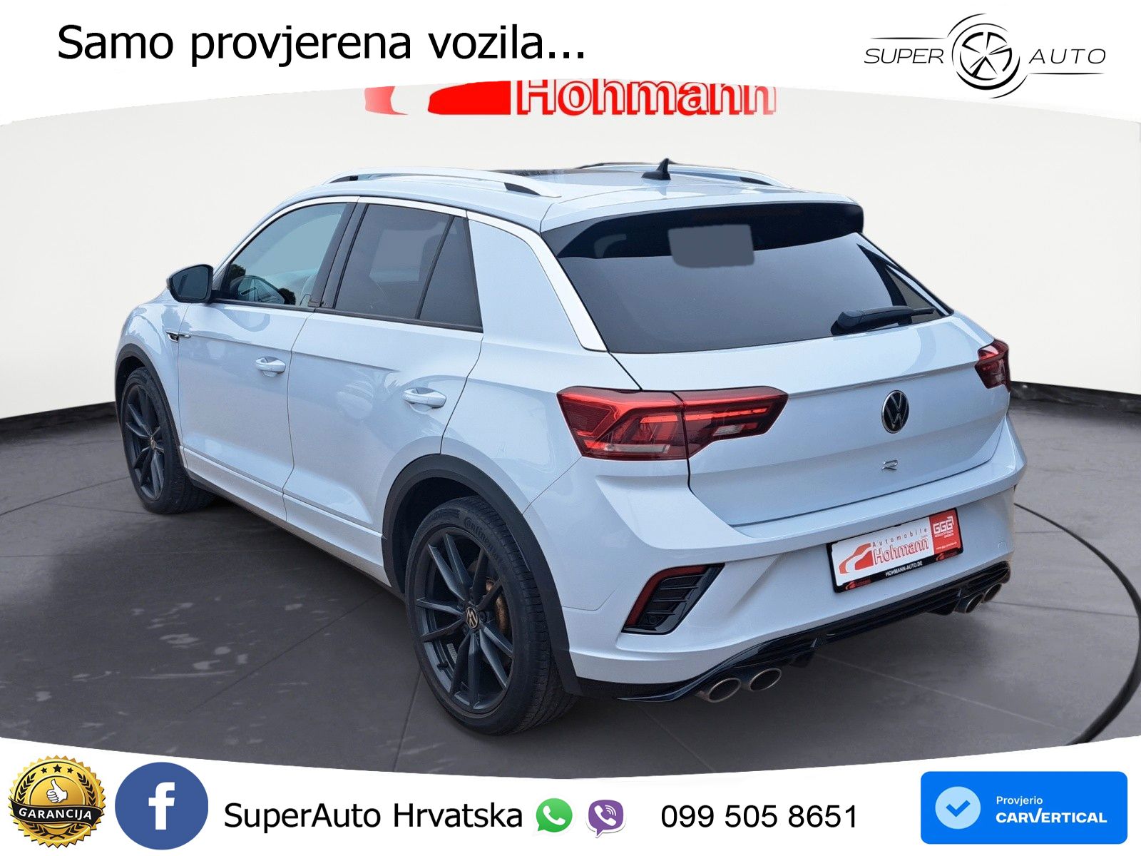 Volkswagen T-Roc I R 2.0 TSI (300 KS) OPF 4M DSG LED+GR SJED+ACC