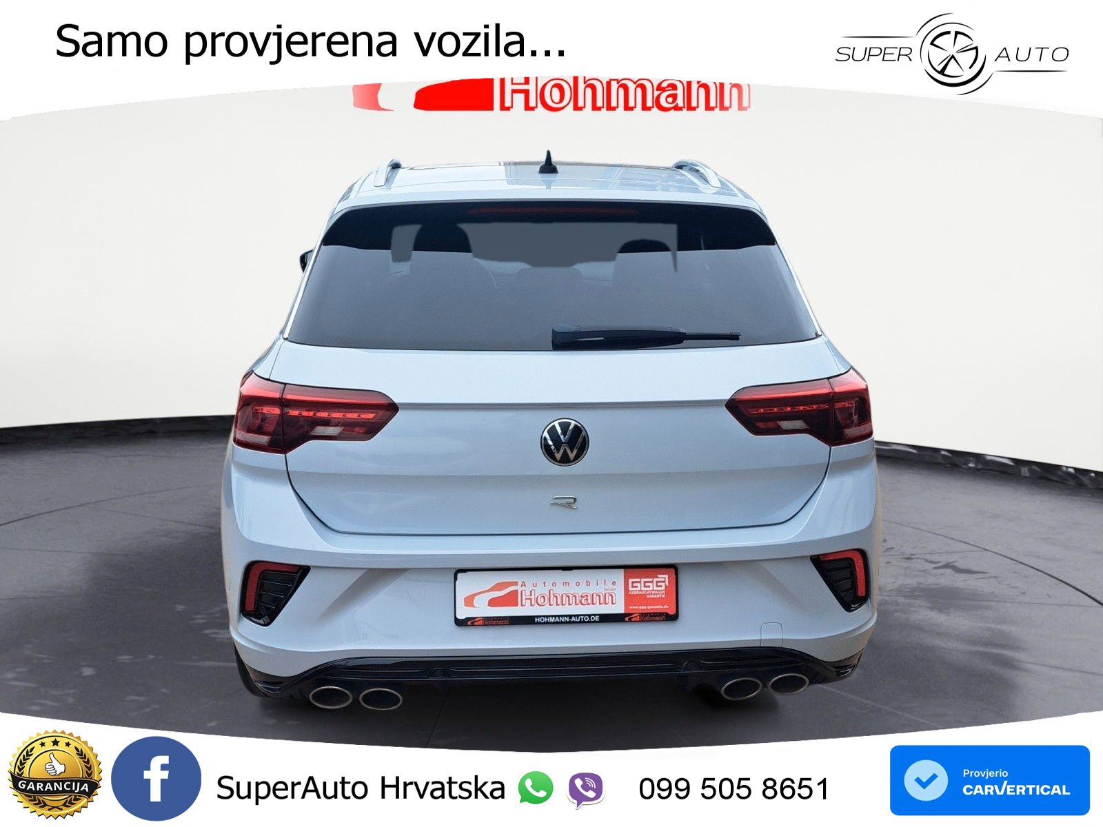 Volkswagen T-Roc I R 2.0 TSI (300 KS) OPF 4M DSG LED+GR SJED+ACC