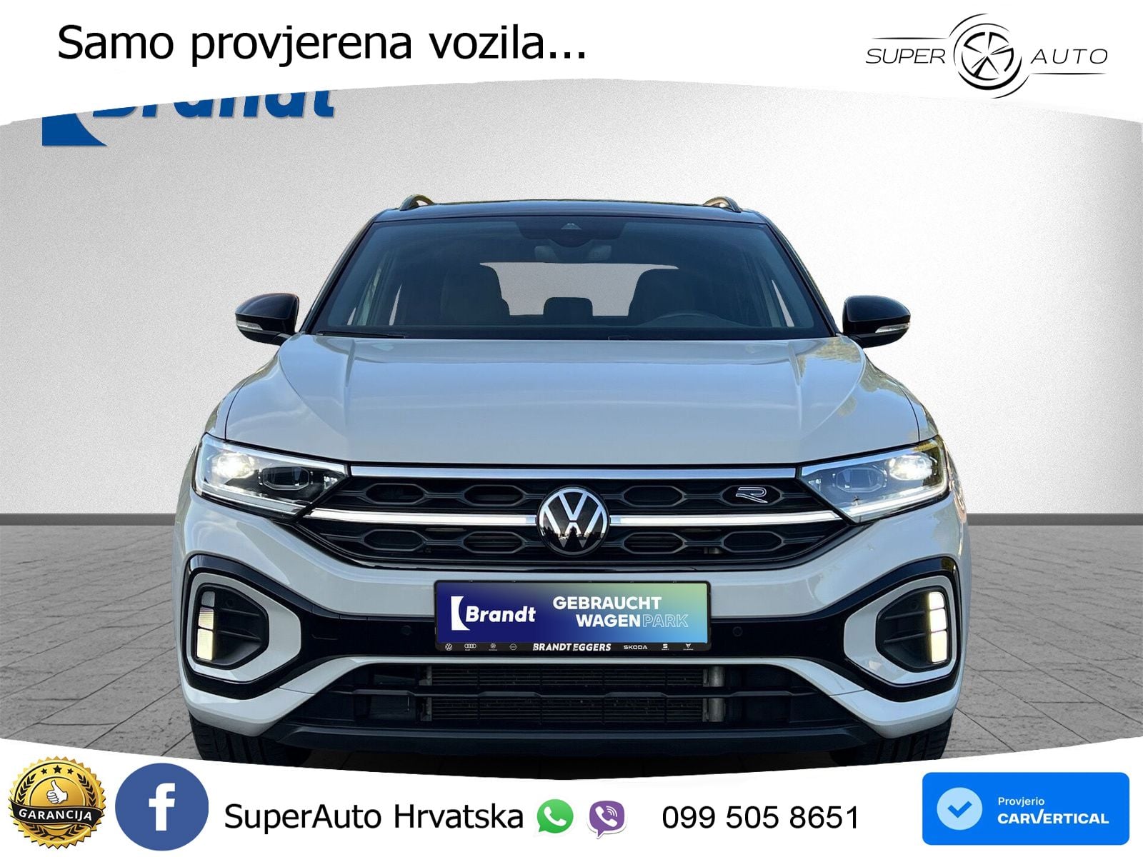 Volkswagen T-Roc 2.0 TSI (190 KS) 4M DSG R-Line LED+GR SJED+ACC