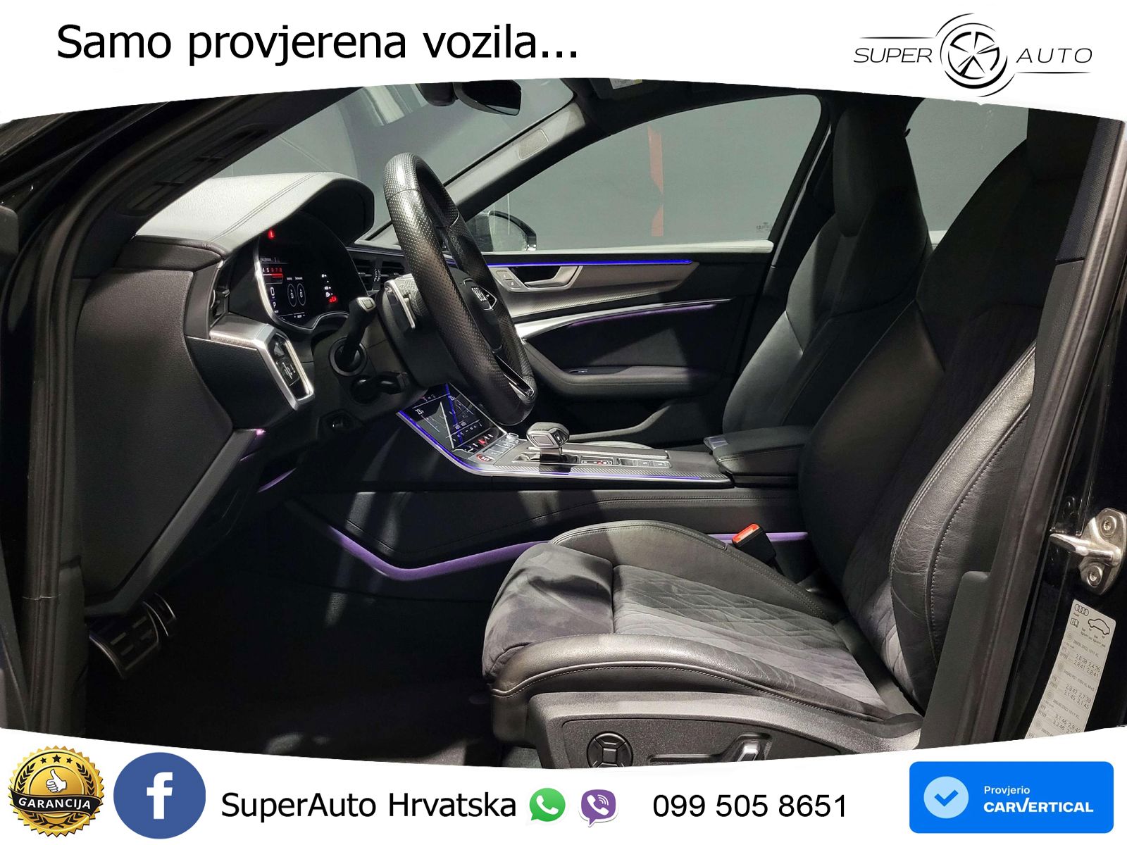 Audi RS6 Avant 4.0 TFSI V8 (600 KS) quattro Tiptronic ZRAČNI+ACC+GR SJED+KAM