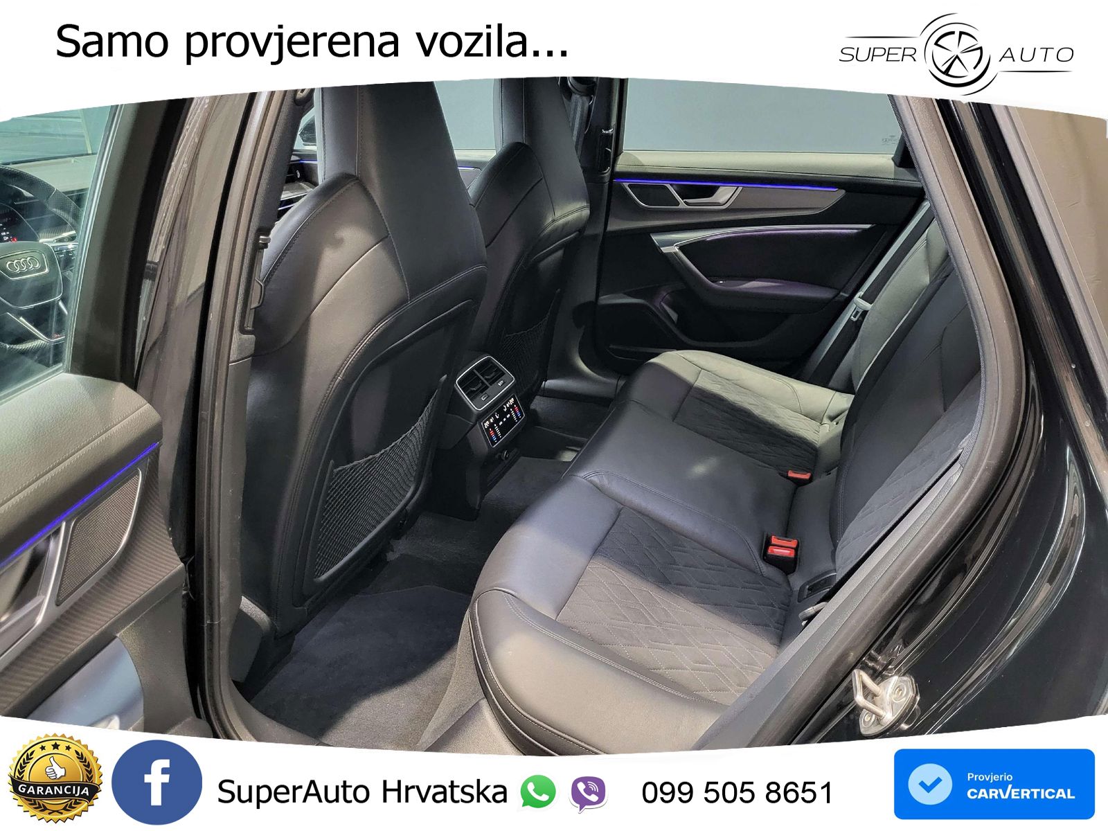 Audi RS6 Avant 4.0 TFSI V8 (600 KS) quattro Tiptronic ZRAČNI+ACC+GR SJED+KAM