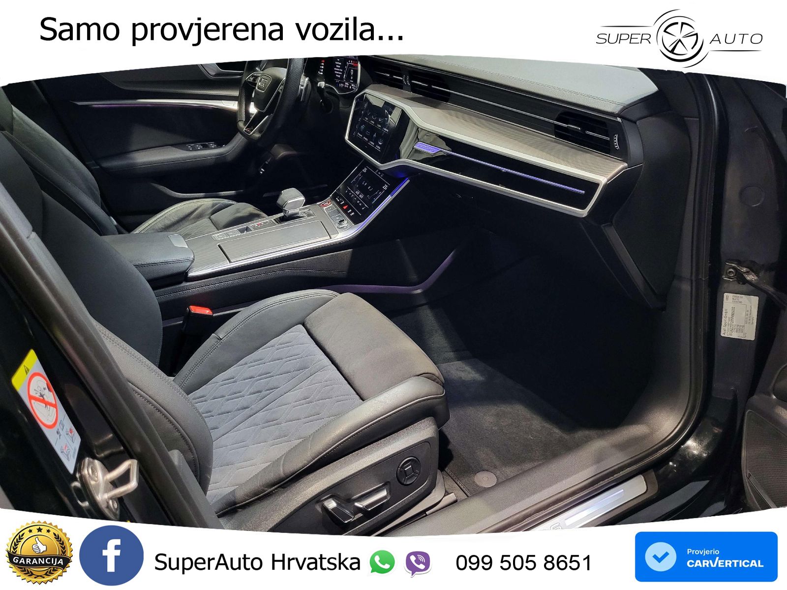 Audi RS6 Avant 4.0 TFSI V8 (600 KS) quattro Tiptronic ZRAČNI+ACC+GR SJED+KAM