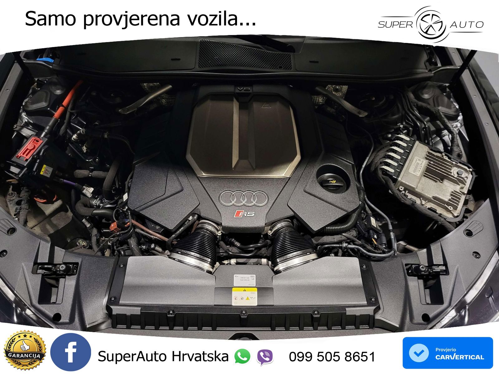 Audi RS6 Avant 4.0 TFSI V8 (600 KS) quattro Tiptronic ZRAČNI+ACC+GR SJED+KAM
