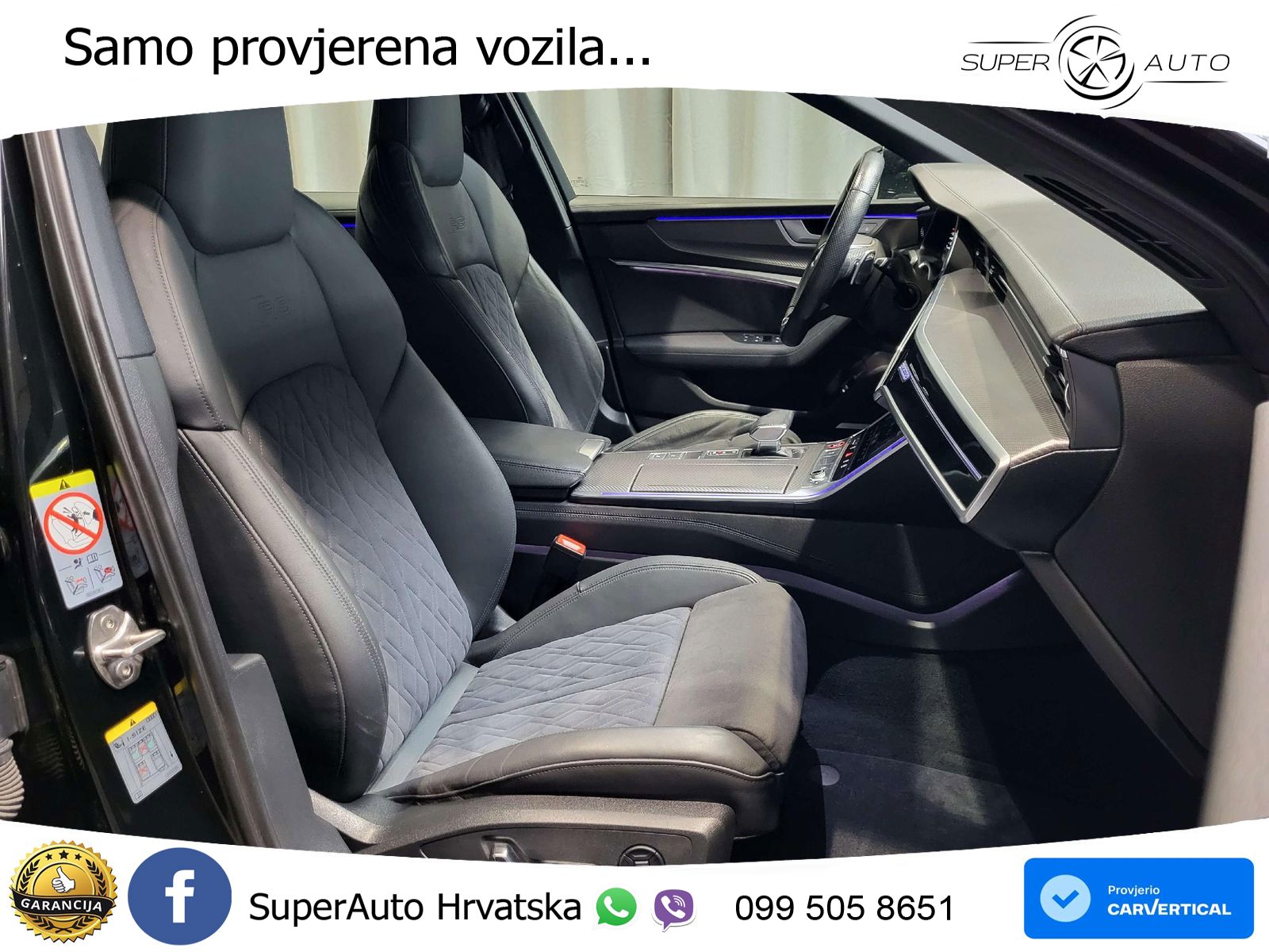 Audi RS6 Avant 4.0 TFSI V8 (600 KS) quattro Tiptronic ZRAČNI+ACC+GR SJED+KAM