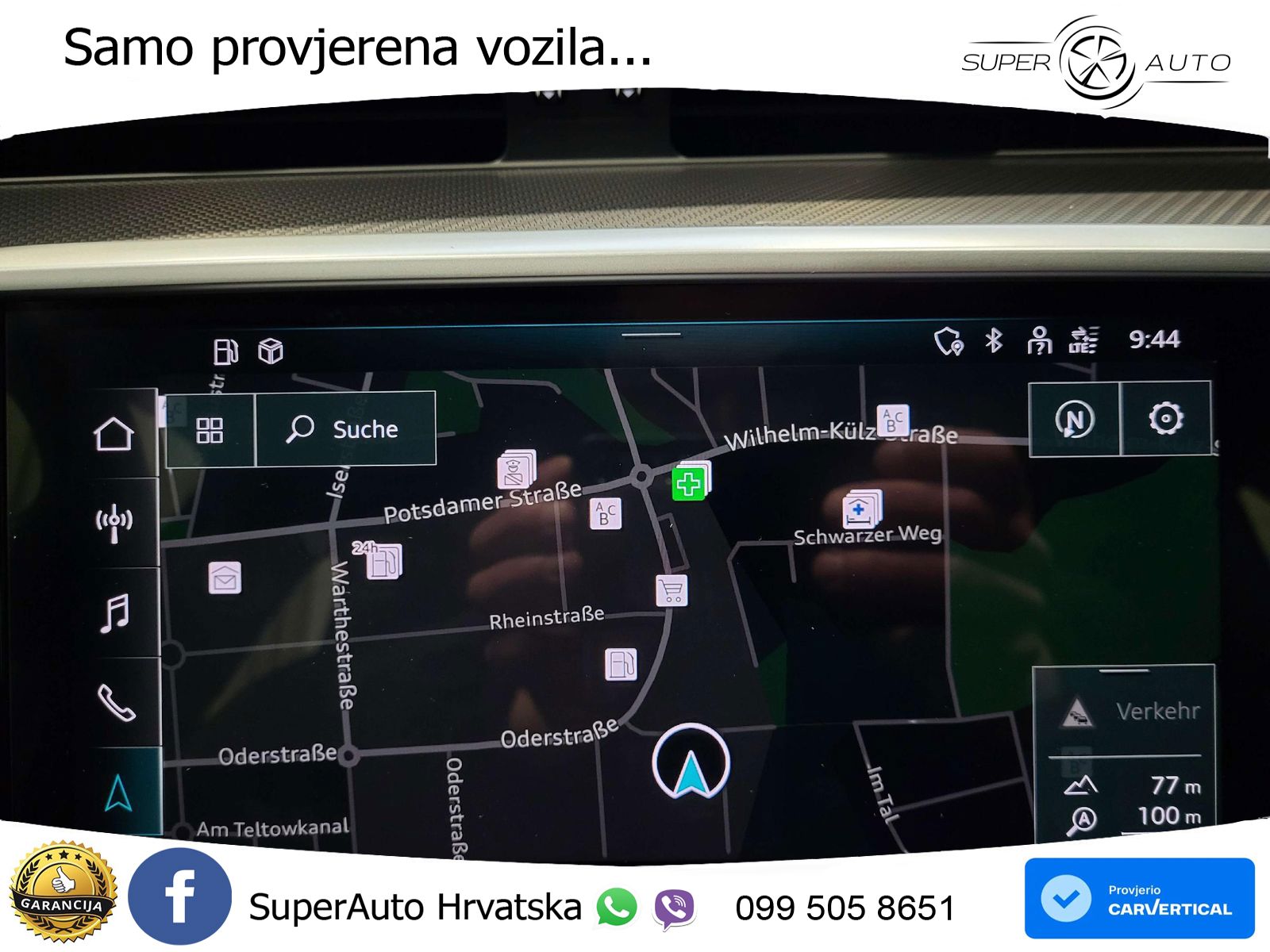Audi RS6 Avant 4.0 TFSI V8 (600 KS) quattro Tiptronic ZRAČNI+ACC+GR SJED+KAM