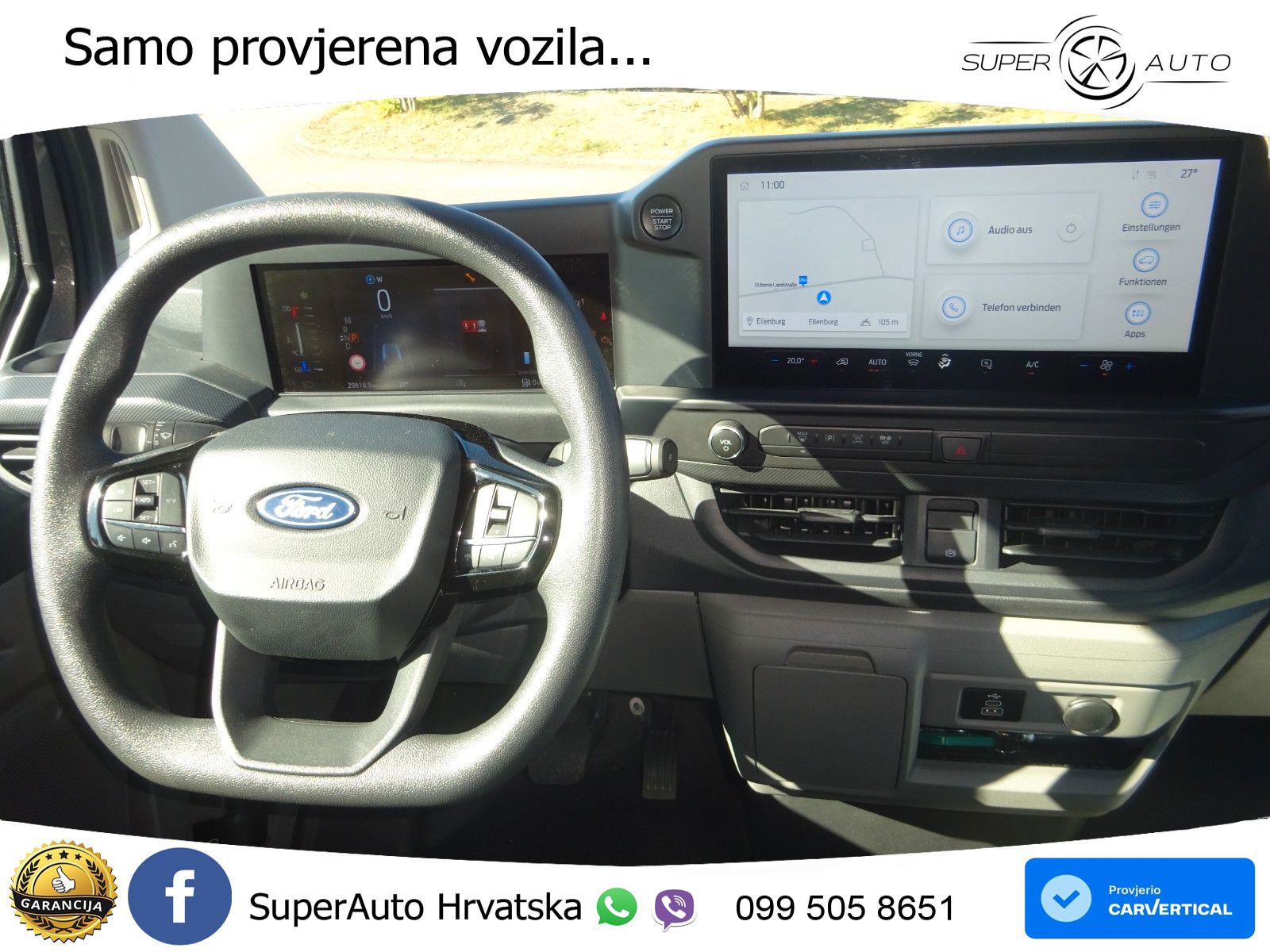 Ford Transit Custom Kasten 280 L1H1 Trend 136PS Autm. 136 KS