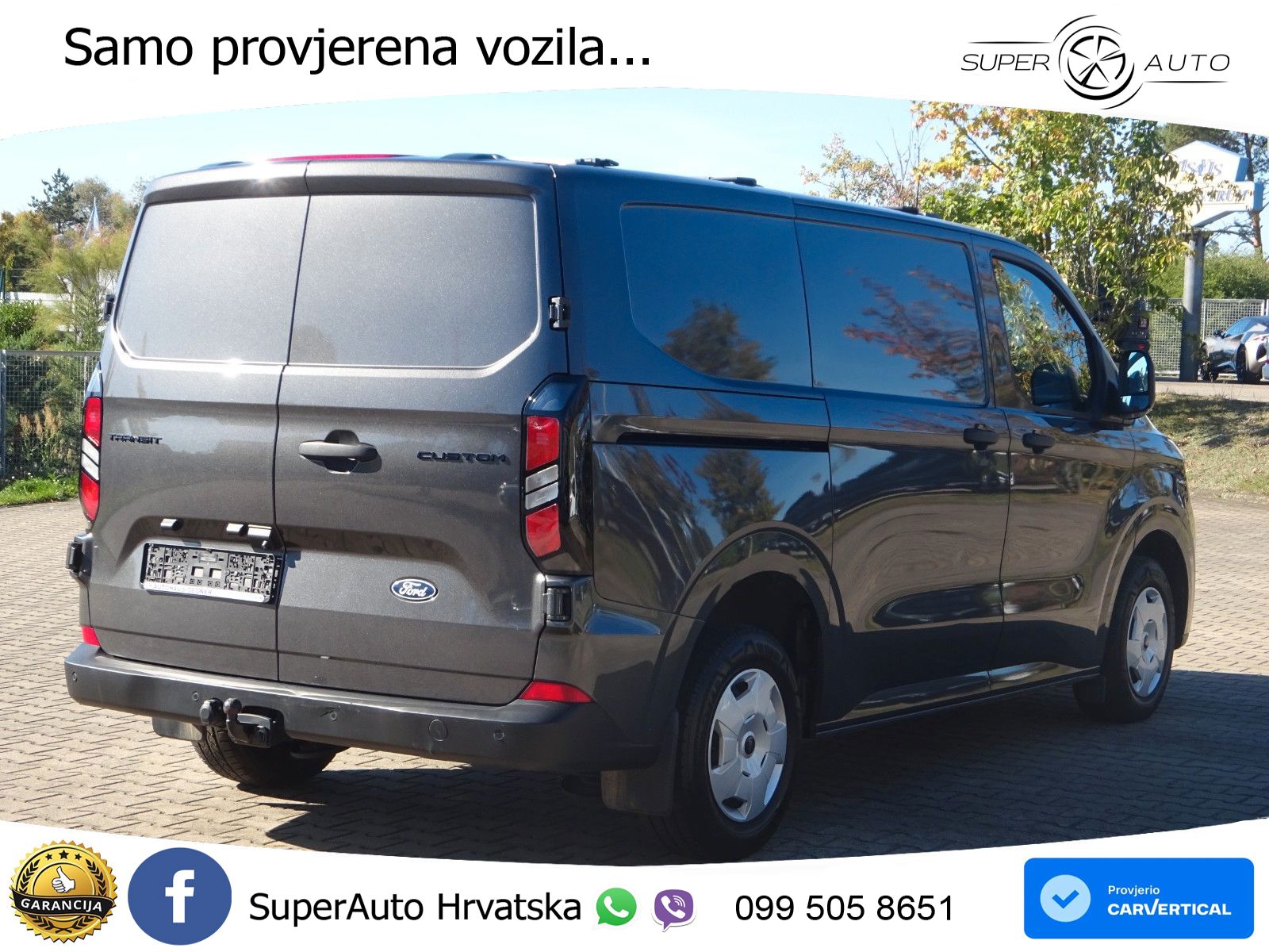 Ford Transit Custom Kasten 280 L1H1 Trend 136PS Autm. 136 KS