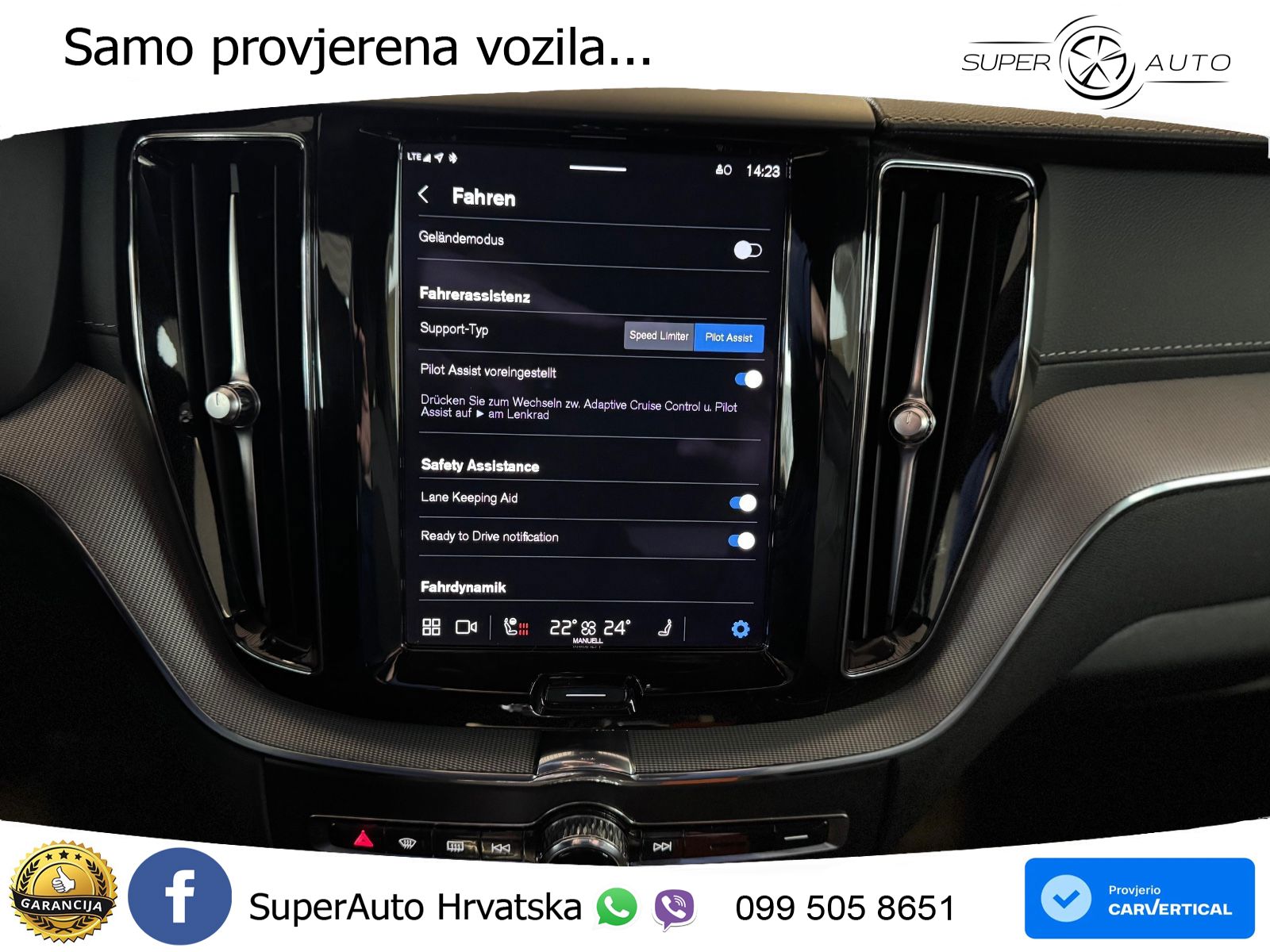 Volvo XC60 B5 Diesel AWD Geartronic LED+GR SJED+ACC