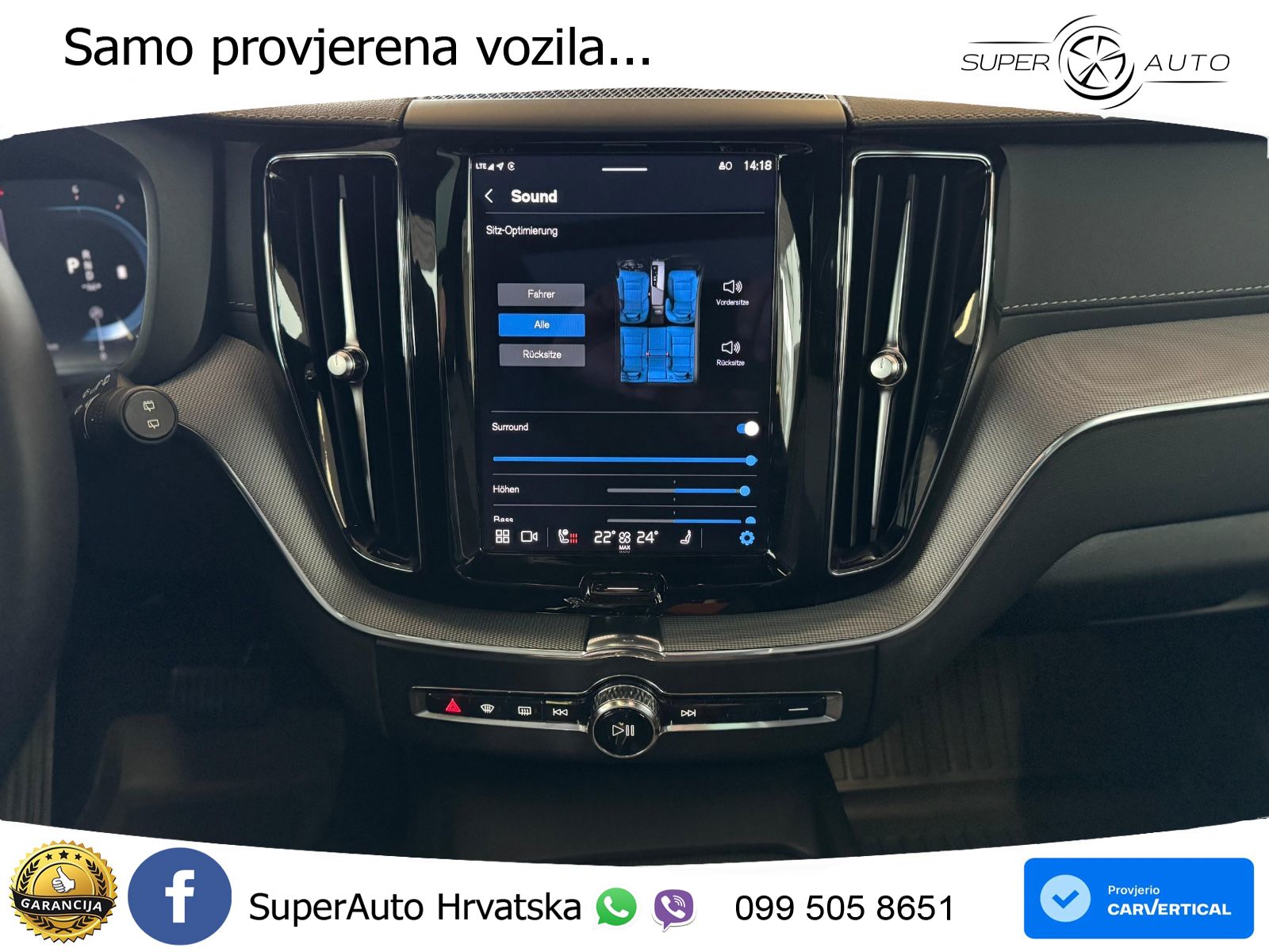 Volvo XC60 B5 Diesel AWD Geartronic LED+GR SJED+ACC