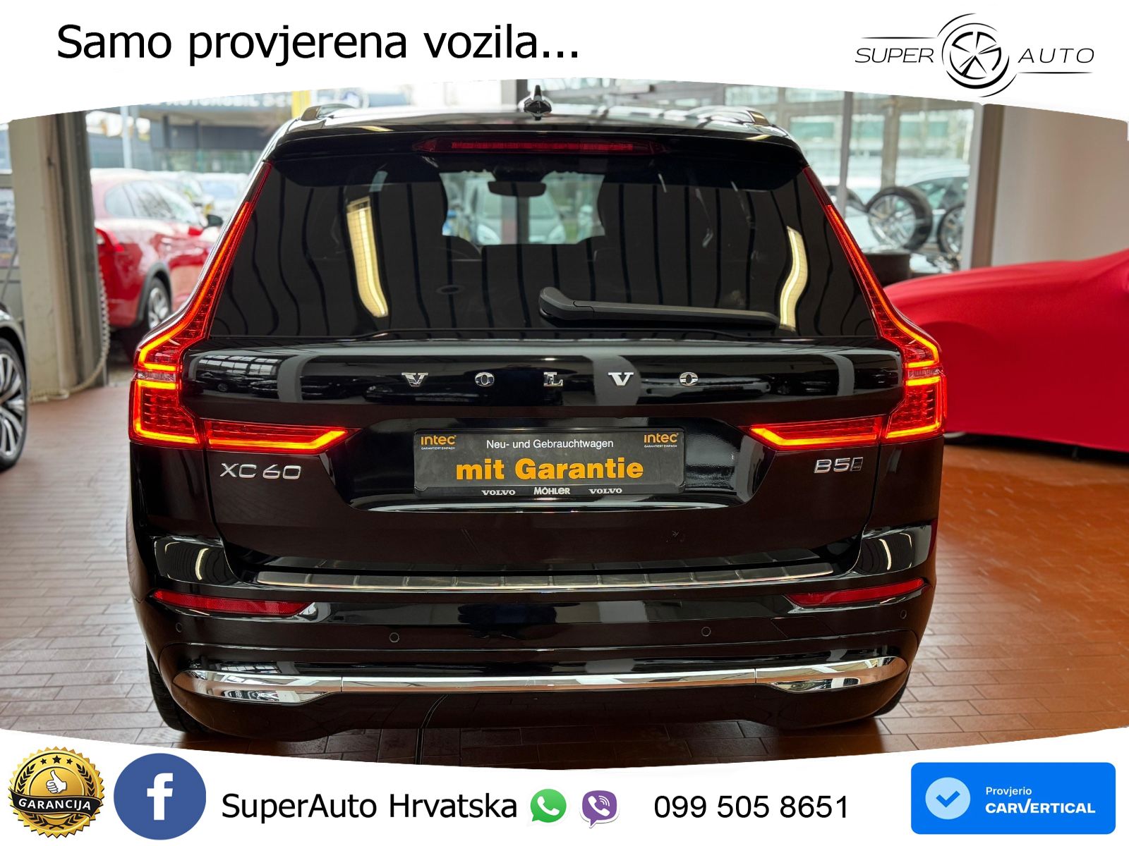 Volvo XC60 B5 Diesel AWD Geartronic LED+GR SJED+ACC