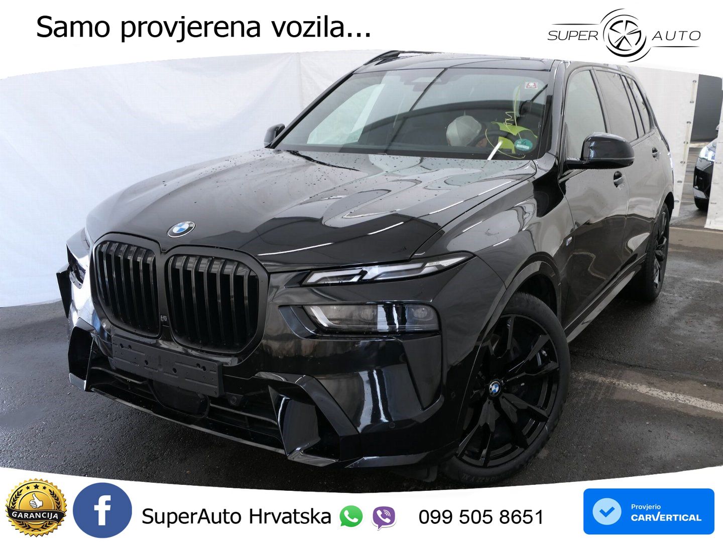 BMW X7 40d (352 KS) xDrive Steptronic M Sport ZRAČNI+ACC+GR SJED+KAM+PANO