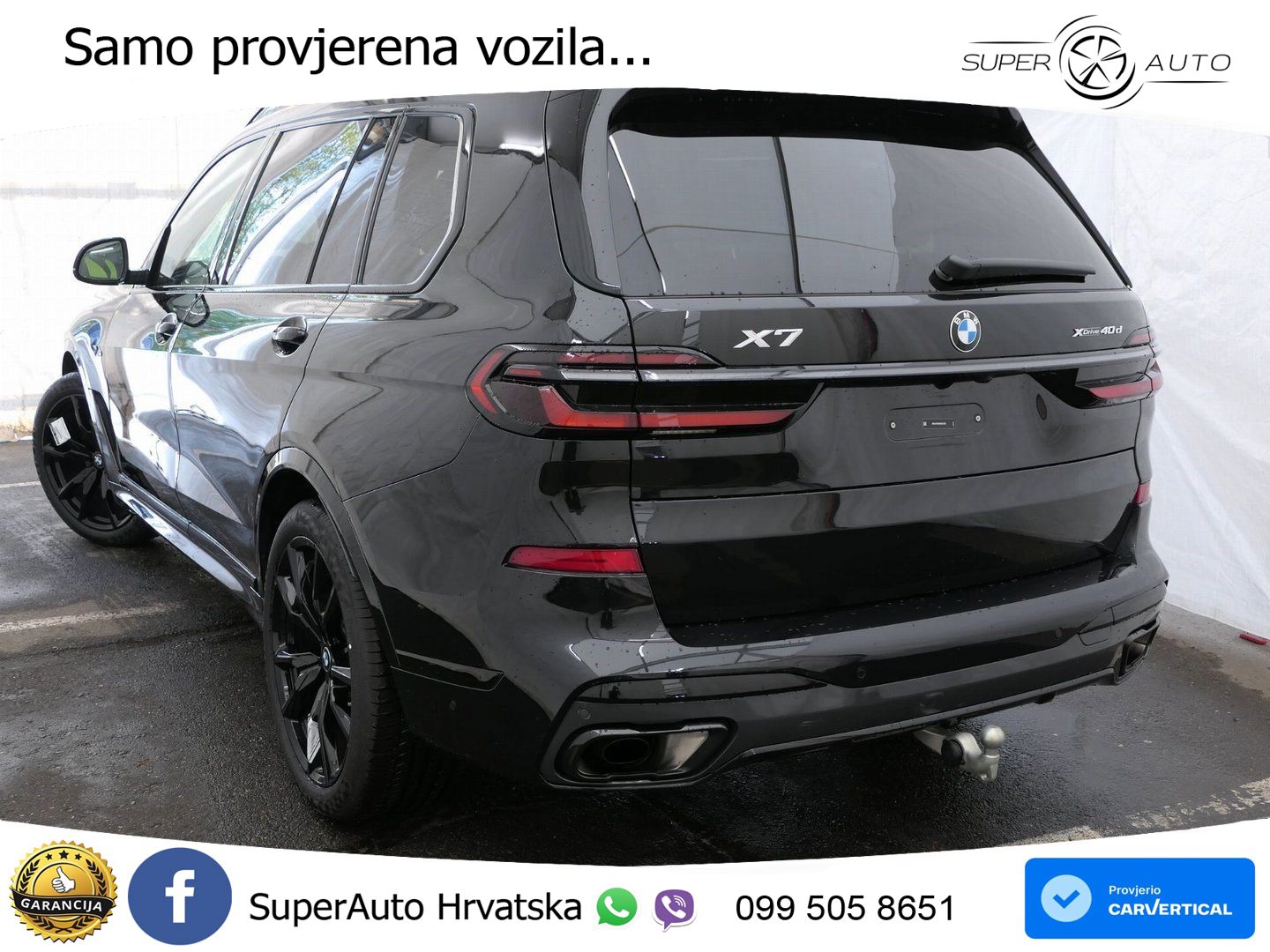 BMW X7 40d (352 KS) xDrive Steptronic M Sport ZRAČNI+ACC+GR SJED+KAM+PANO