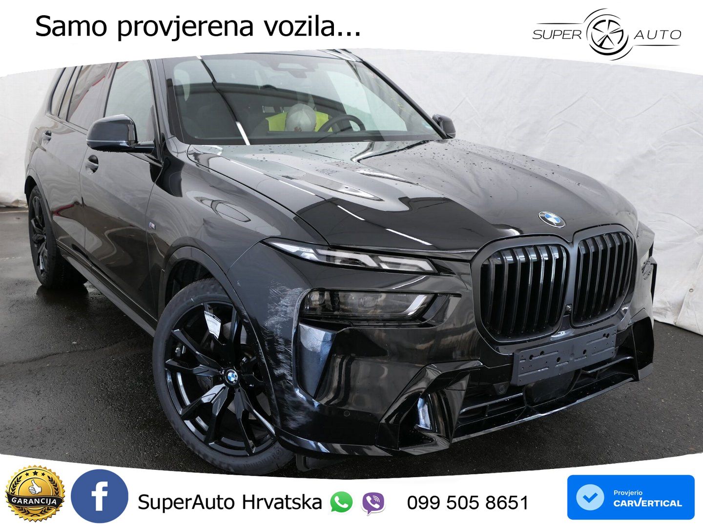 BMW X7 40d (352 KS) xDrive Steptronic M Sport ZRAČNI+ACC+GR SJED+KAM+PANO