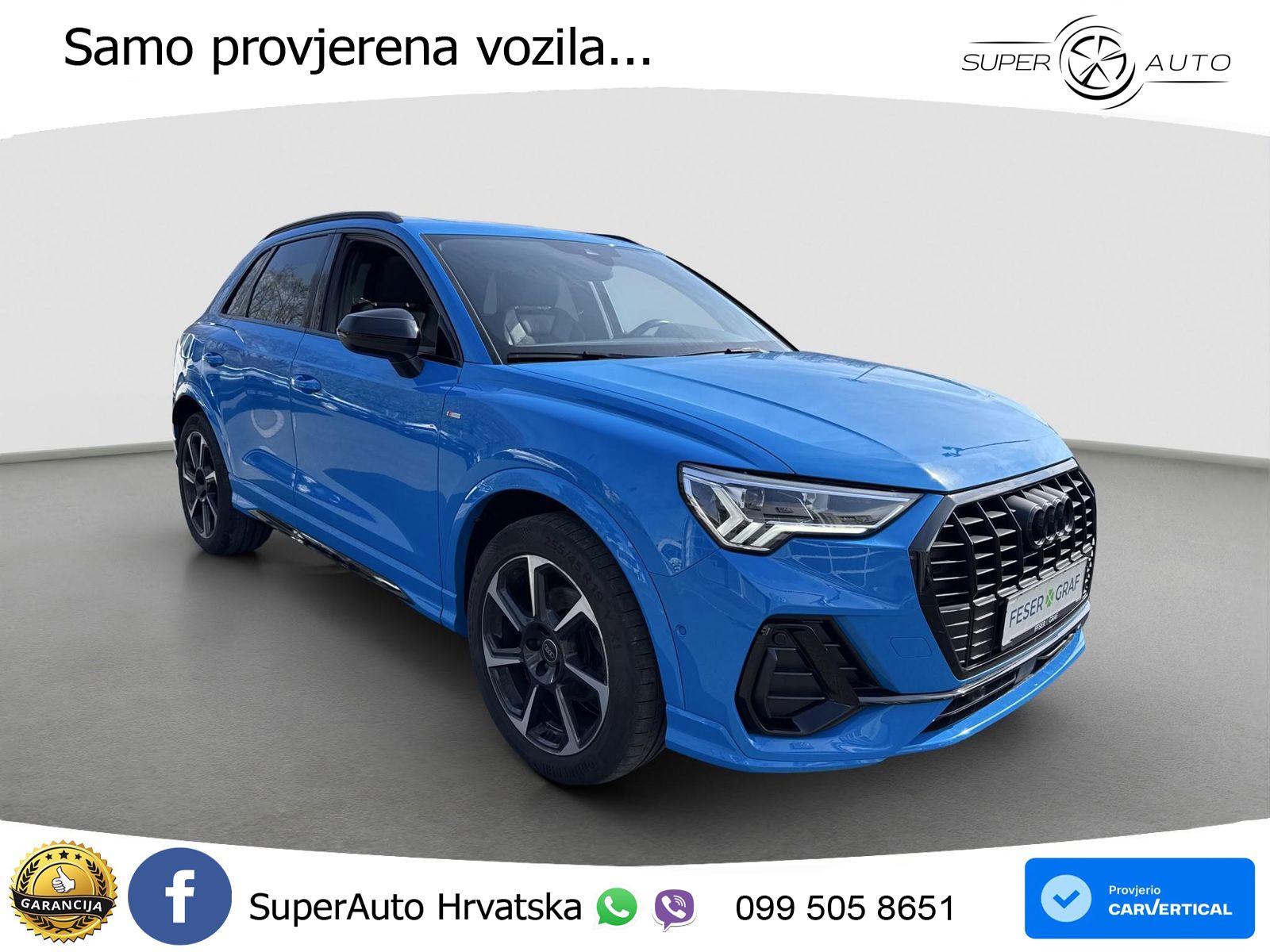 Audi Q3 35 TFSI (150 KS) S tronic S line LED+GR SJED+ACC