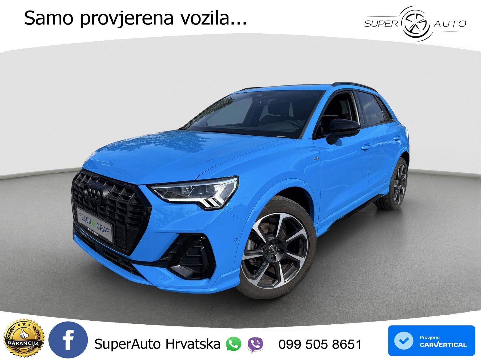 Audi Q3 35 TFSI (150 KS) S tronic S line LED+GR SJED+ACC