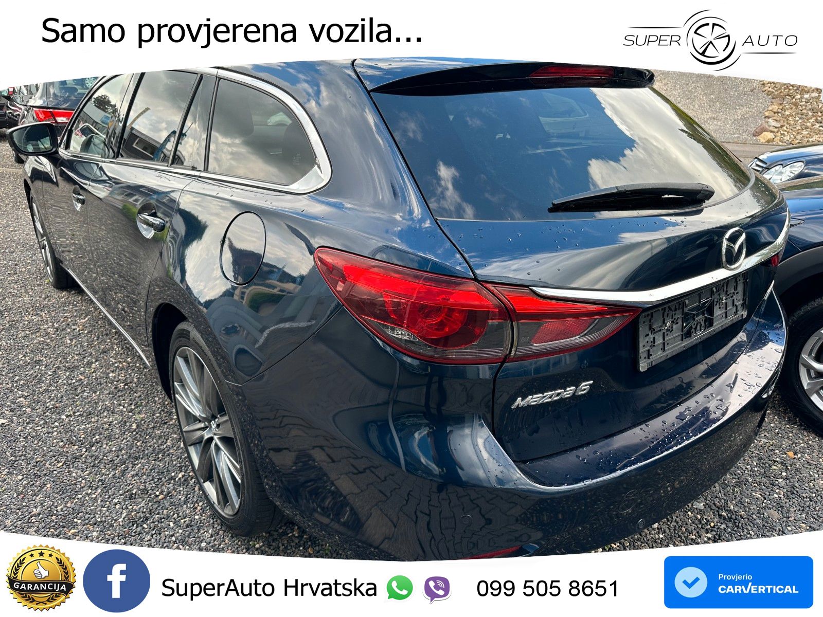 Mazda 6 Sport Combi  2.2 SKYACTIV-D (184 KS) LED+GR SJED+ACC