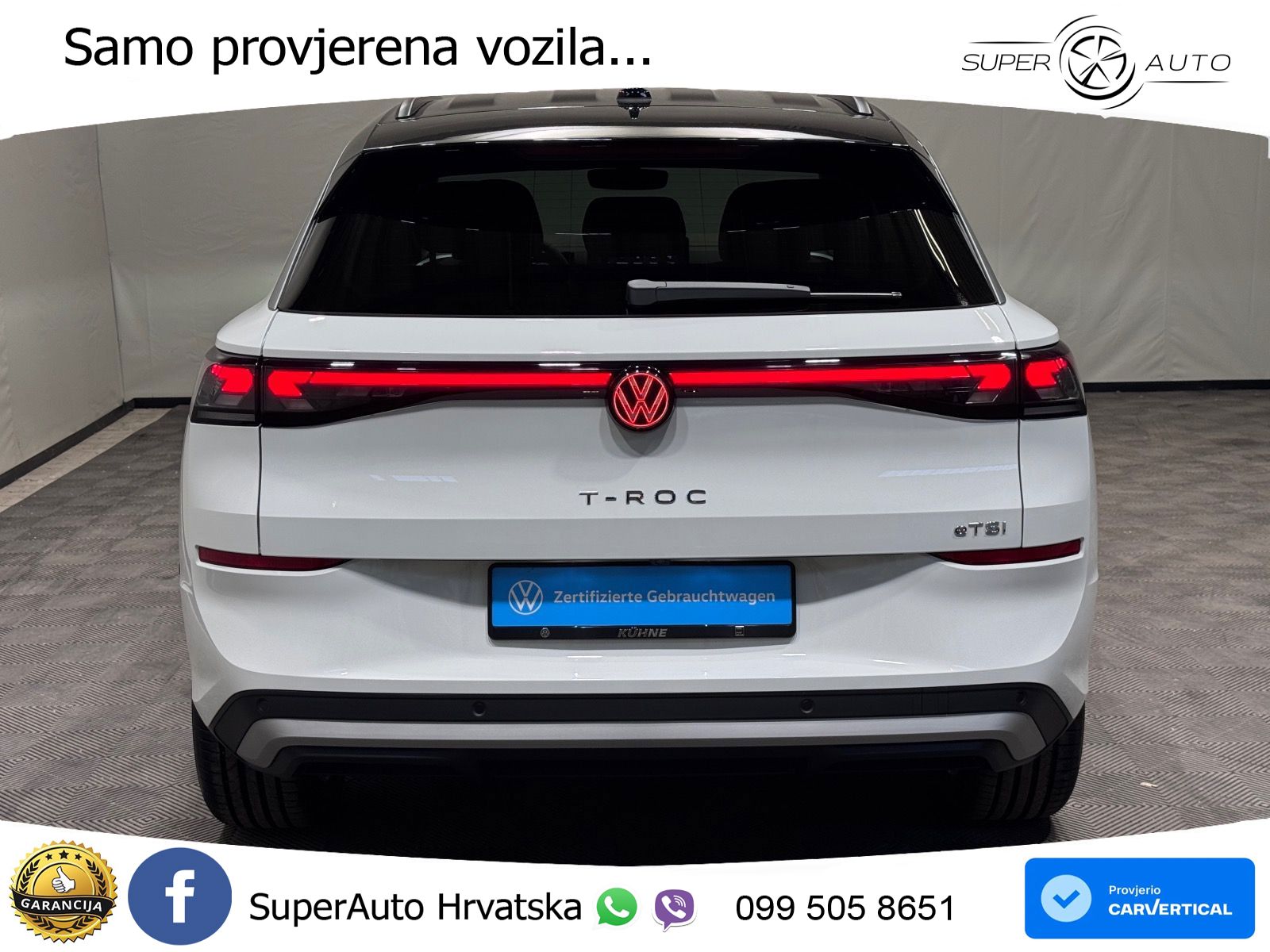 Volkswagen T-Roc 1.5 TSI (150 KS) DSG LED+GR SJED+ACC