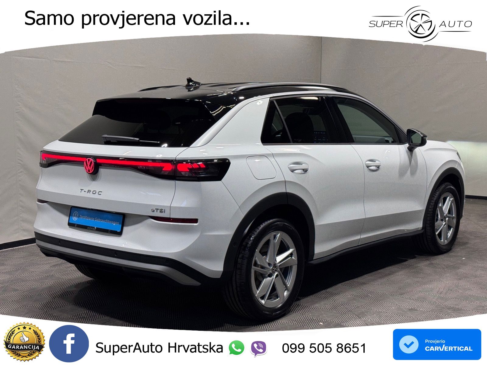 Volkswagen T-Roc 1.5 TSI (150 KS) DSG LED+GR SJED+ACC
